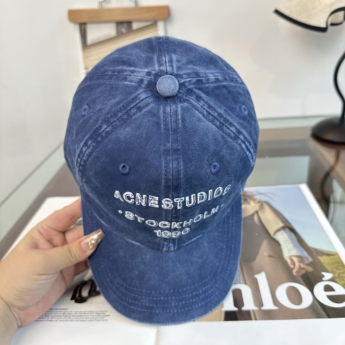 ACNE潮人至爱 复线高街字母棒球帽 高品质定制工艺 简约帅气~男女同款 超酷时尚街头风 帽型极好