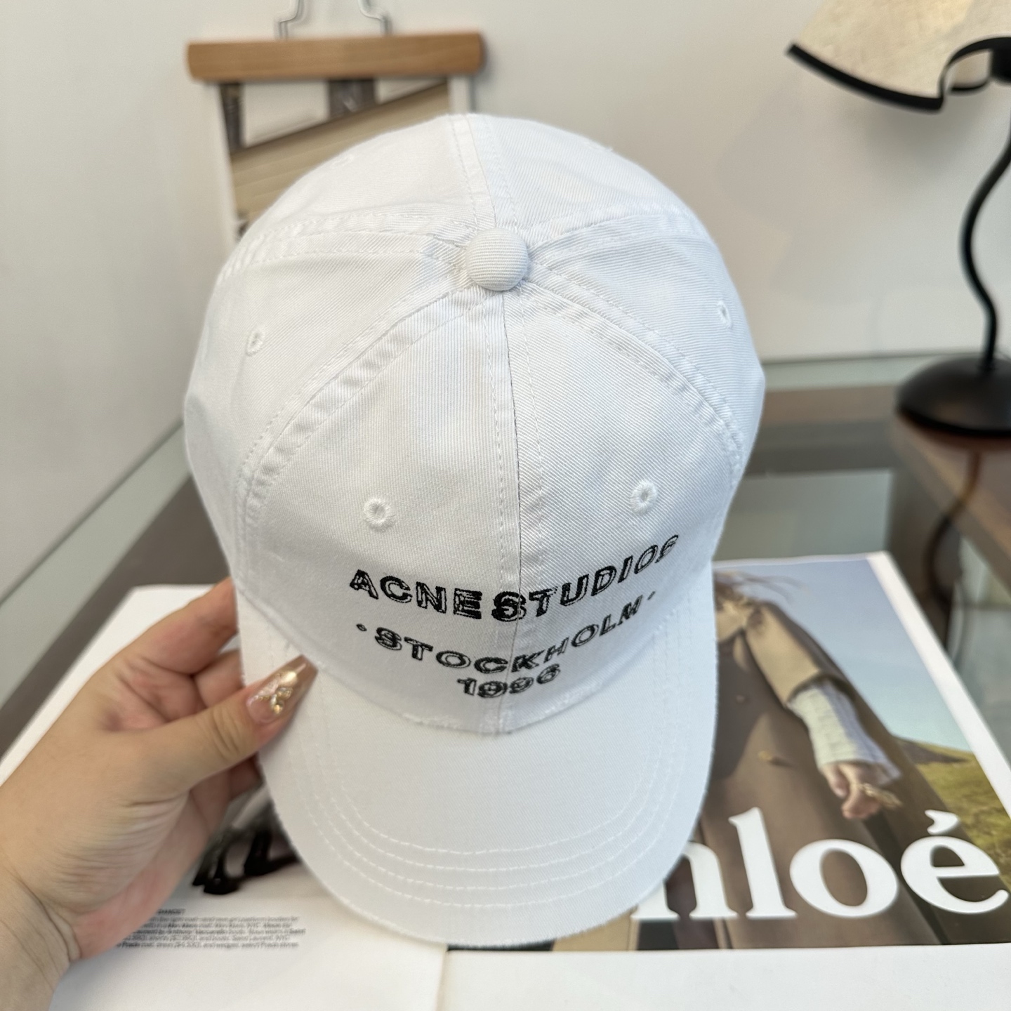 ACNE潮人至爱 复线高街字母棒球帽 高品质定制工艺 简约帅气~男女同款 超酷时尚街头风 帽型极好