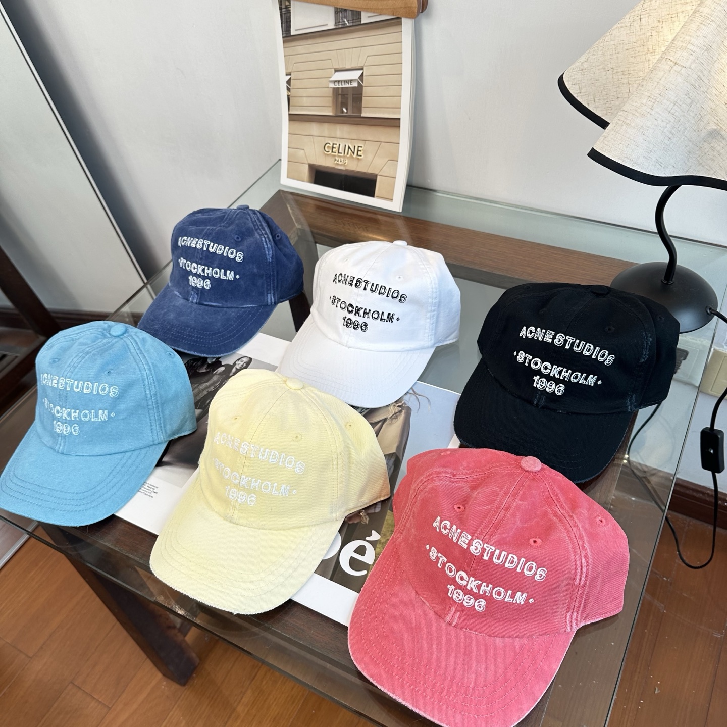 ACNE潮人至爱 复线高街字母棒球帽 高品质定制工艺 简约帅气~男女同款 超酷时尚街头风 帽型极好