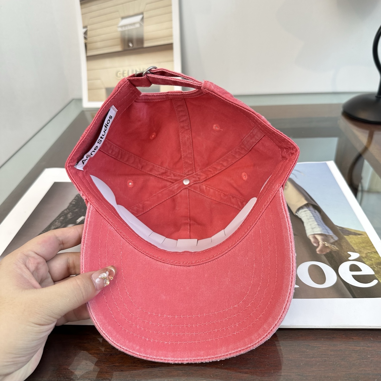ACNE潮人至爱 复线高街字母棒球帽 高品质定制工艺 简约帅气~男女同款 超酷时尚街头风 帽型极好