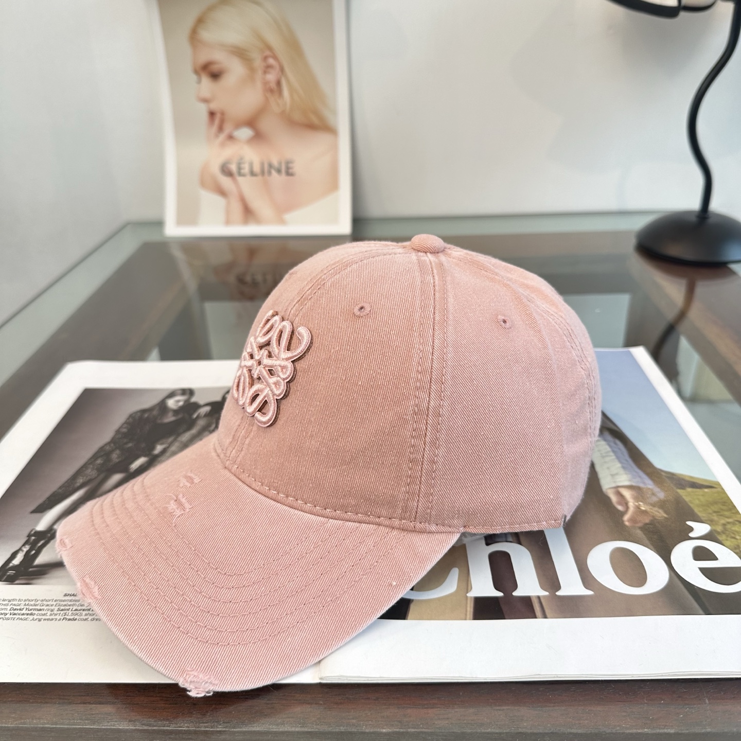 LOEWE【罗意威】新款刺绣棒球帽，专柜同步出货，大牌款超好搭配，赶紧入手