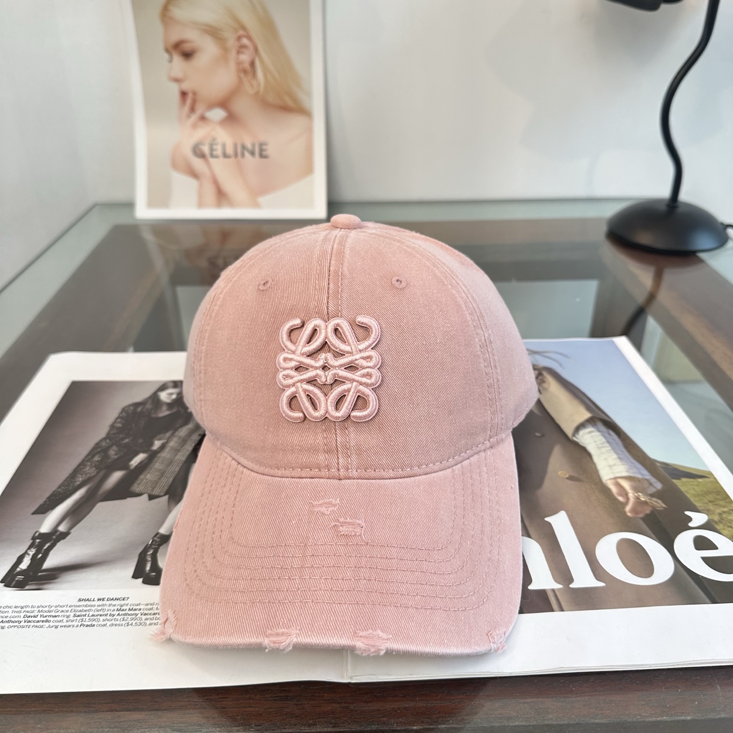 LOEWE【罗意威】新款刺绣棒球帽，专柜同步出货，大牌款超好搭配，赶紧入手