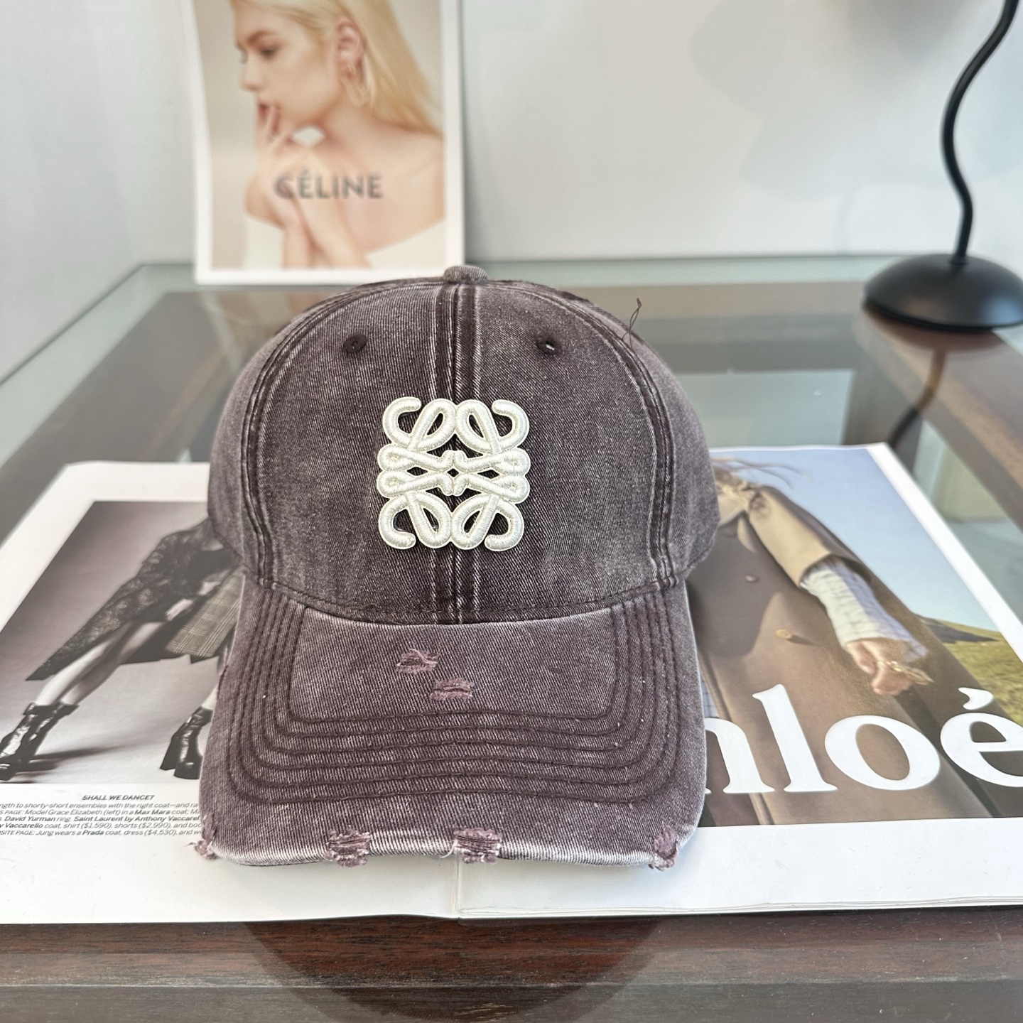 LOEWE【罗意威】新款刺绣棒球帽，专柜同步出货，大牌款超好搭配，赶紧入手