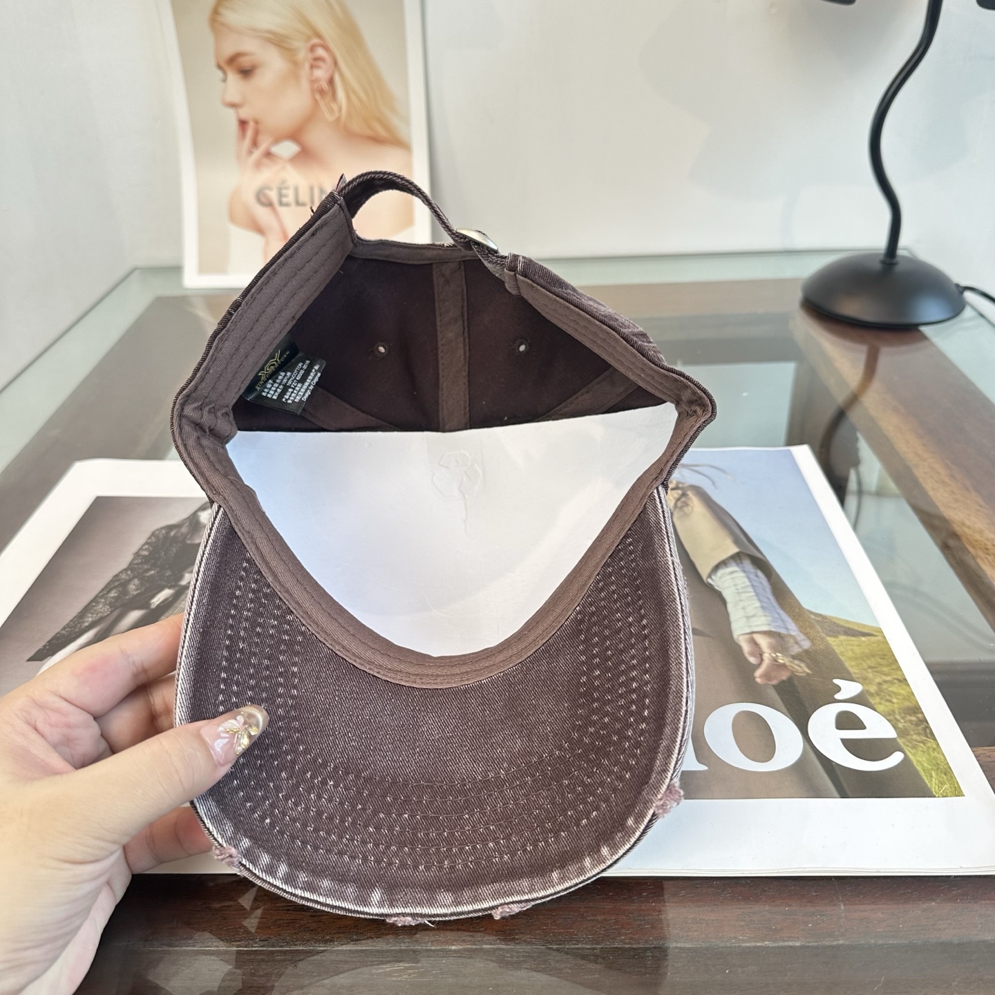 LOEWE【罗意威】新款刺绣棒球帽，专柜同步出货，大牌款超好搭配，赶紧入手