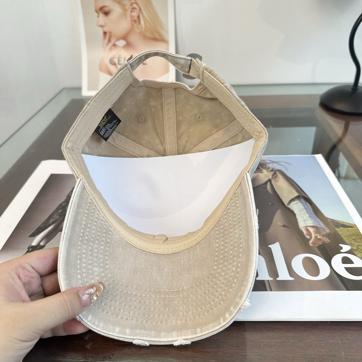 LOEWE【罗意威】新款刺绣棒球帽，专柜同步出货，大牌款超好搭配，赶紧入手