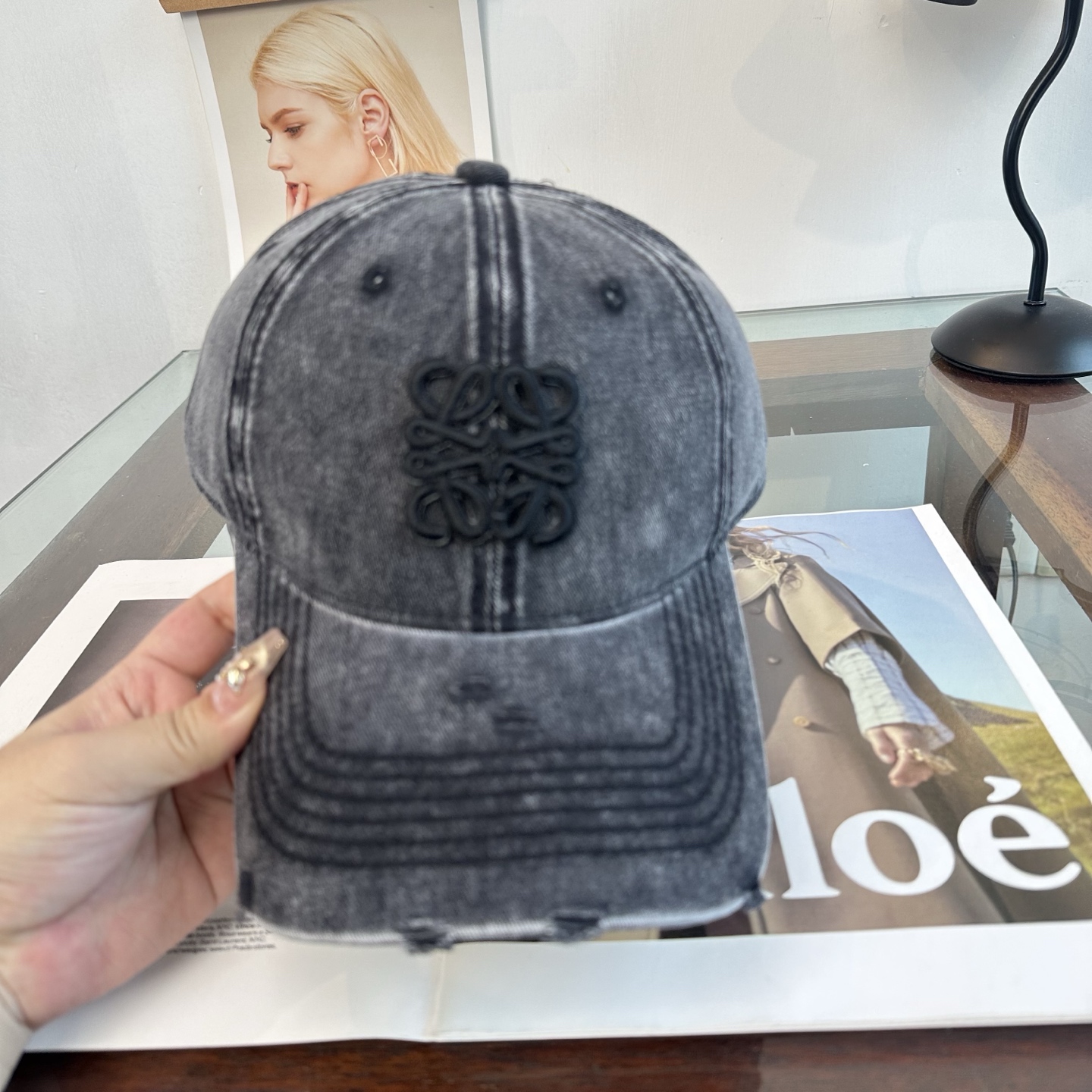 LOEWE【罗意威】新款刺绣棒球帽，专柜同步出货，大牌款超好搭配，赶紧入手