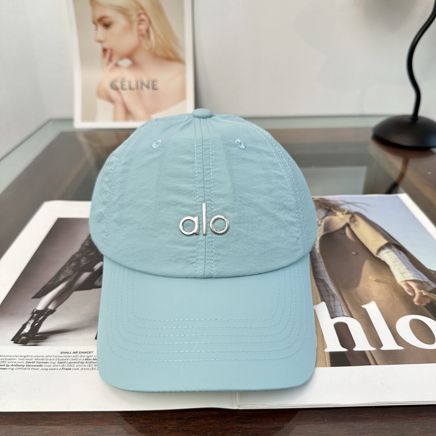 Alo 🔥爆款 新款棒球帽 定制面料，简约时尚更透气，超火爆 现货秒发