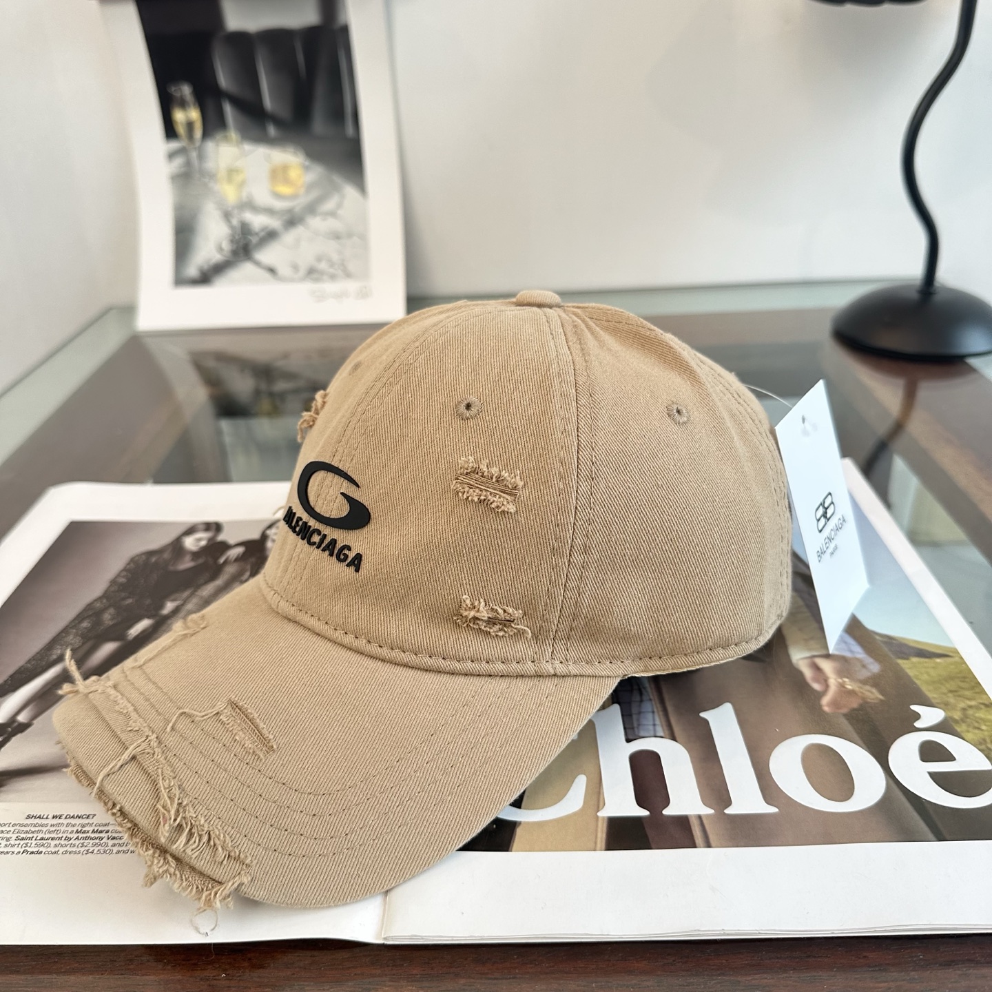 新品Balencia*a 巴黎世家字母新款棒球帽 现货秒发🧢简约时尚超级无敌好看的帽子！情侣款！