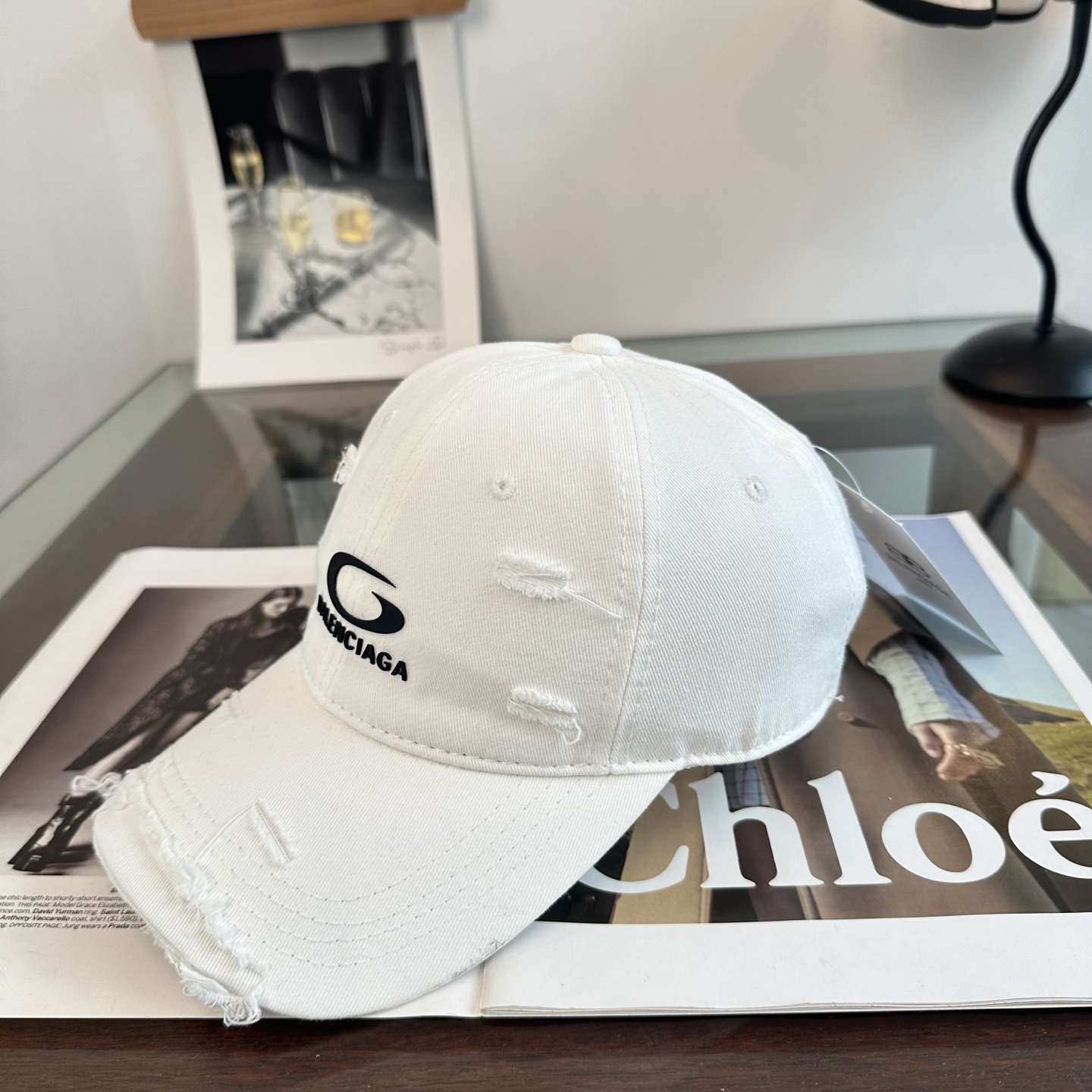 新品Balencia*a 巴黎世家字母新款棒球帽 现货秒发🧢简约时尚超级无敌好看的帽子！情侣款！