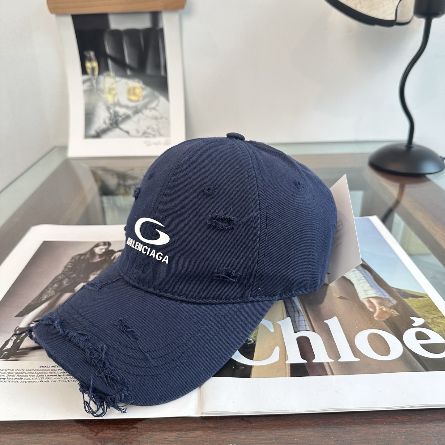 新品Balencia*a 巴黎世家字母新款棒球帽 现货秒发🧢简约时尚超级无敌好看的帽子！情侣款！