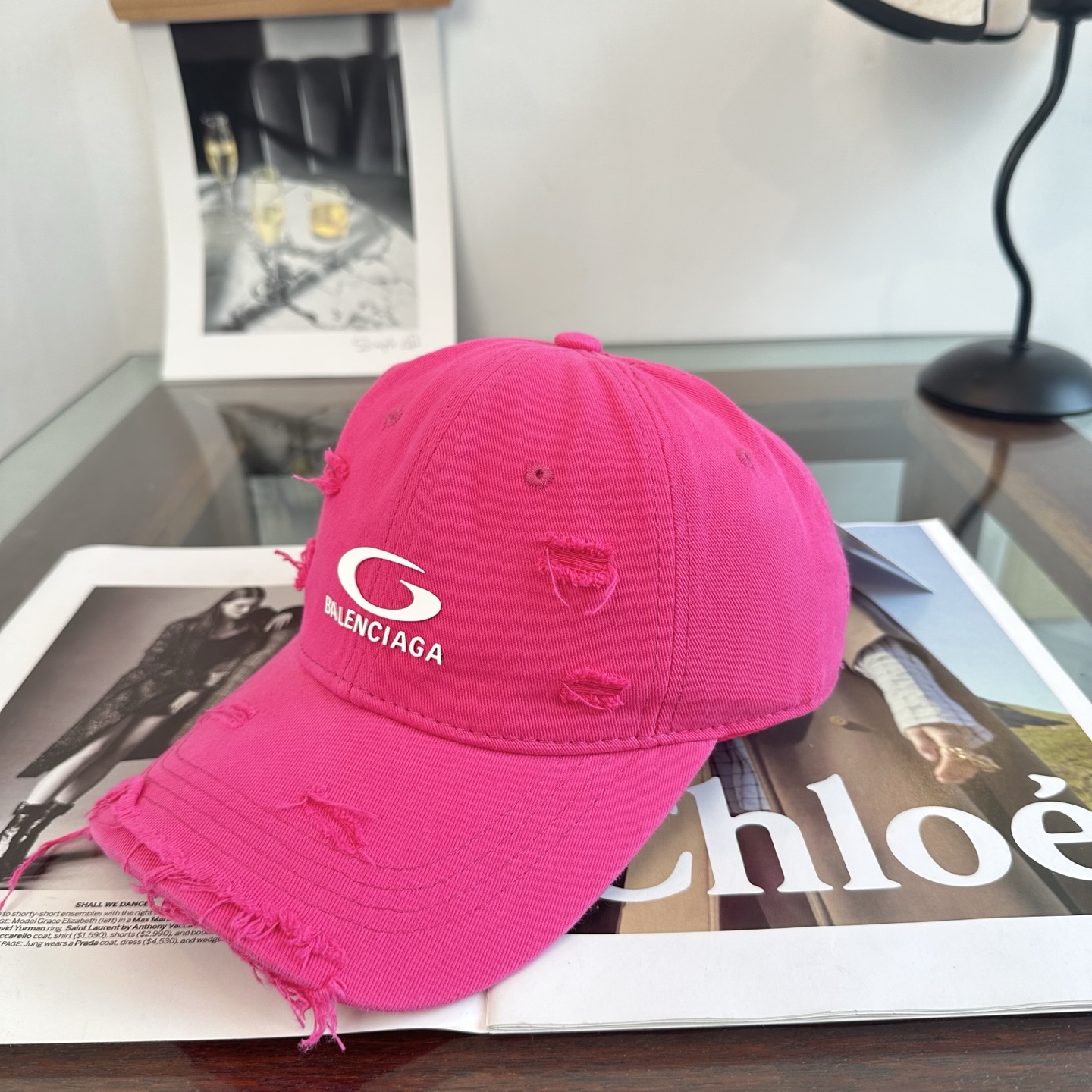 新品Balencia*a 巴黎世家字母新款棒球帽 现货秒发🧢简约时尚超级无敌好看的帽子！情侣款！