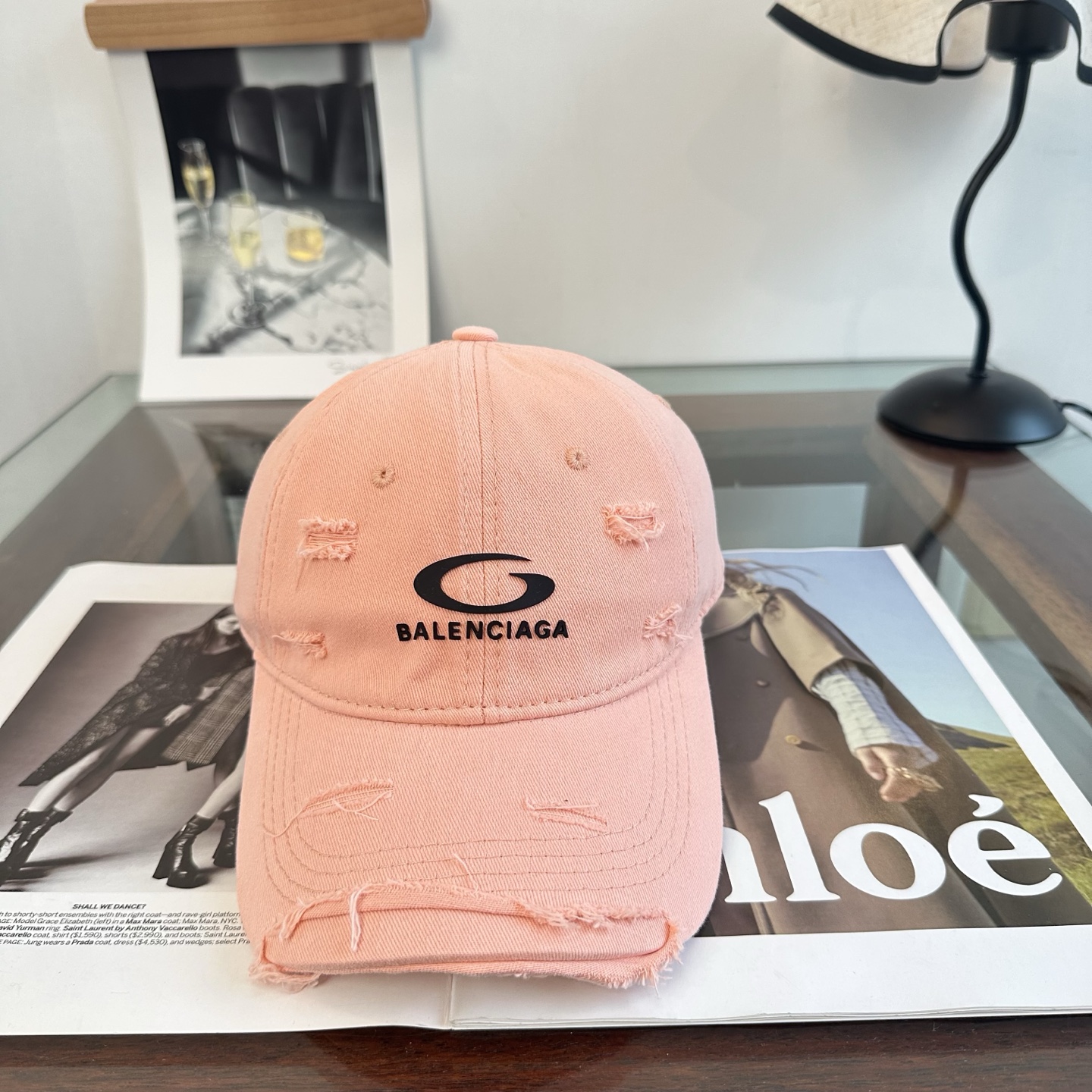 新品Balencia*a 巴黎世家字母新款棒球帽 现货秒发🧢简约时尚超级无敌好看的帽子！情侣款！