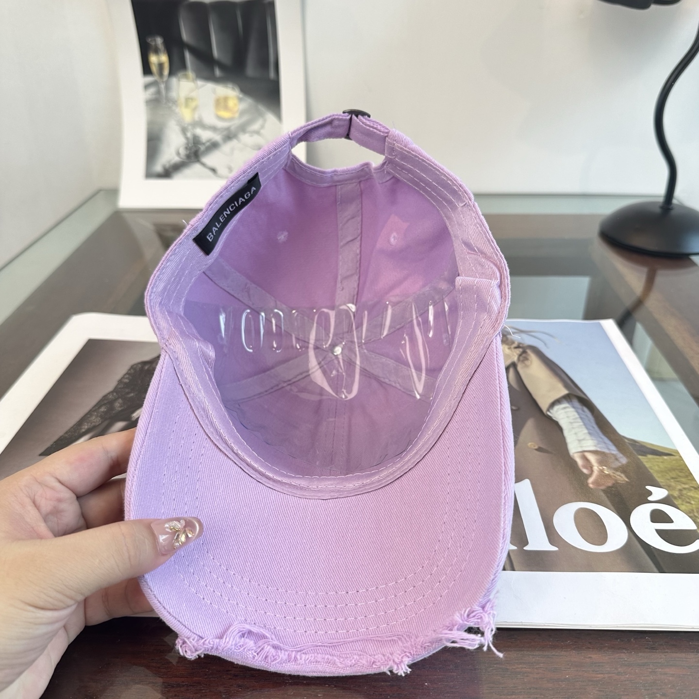 新品Balencia*a 巴黎世家字母新款棒球帽 现货秒发🧢简约时尚超级无敌好看的帽子！情侣款！