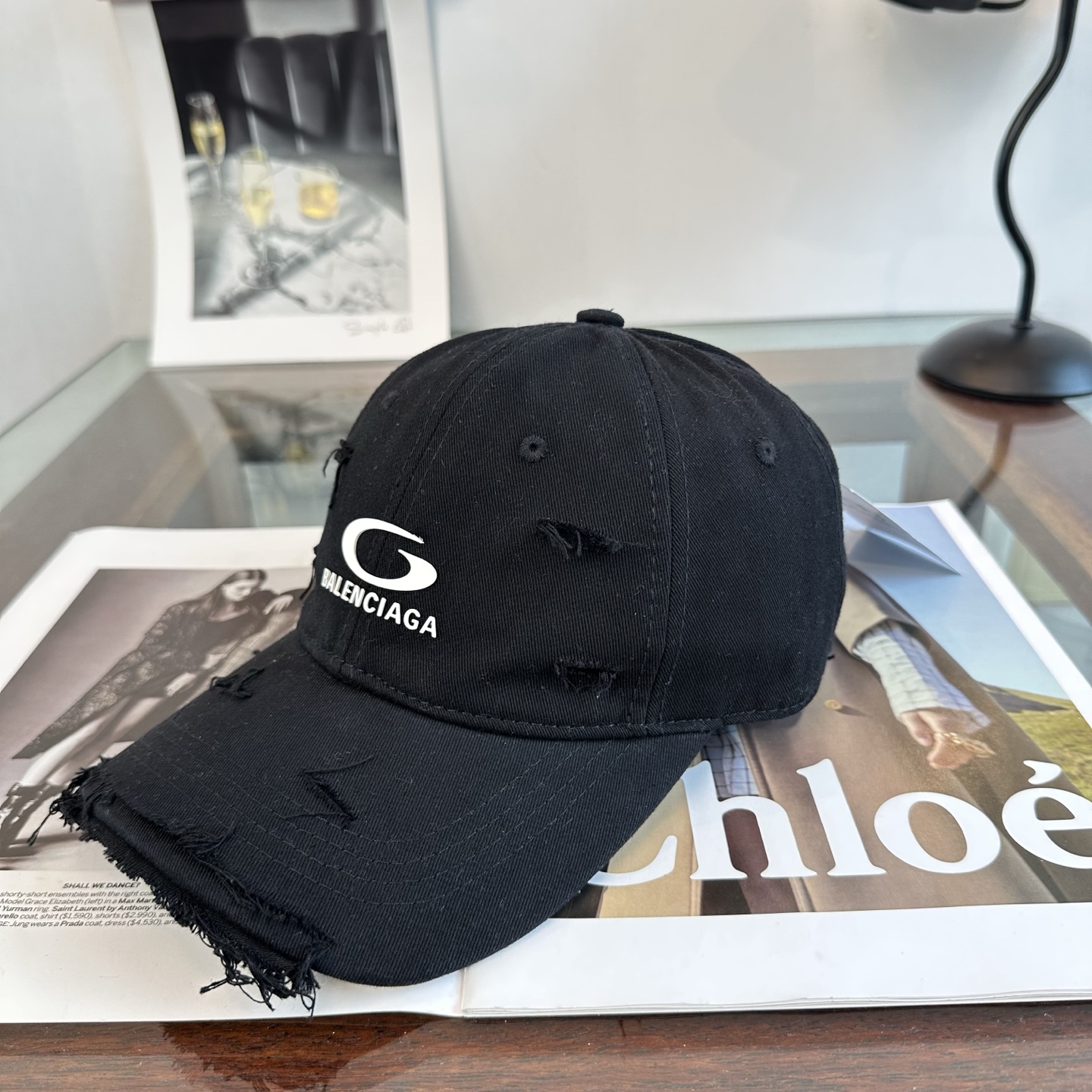 新品Balencia*a 巴黎世家字母新款棒球帽 现货秒发🧢简约时尚超级无敌好看的帽子！情侣款！