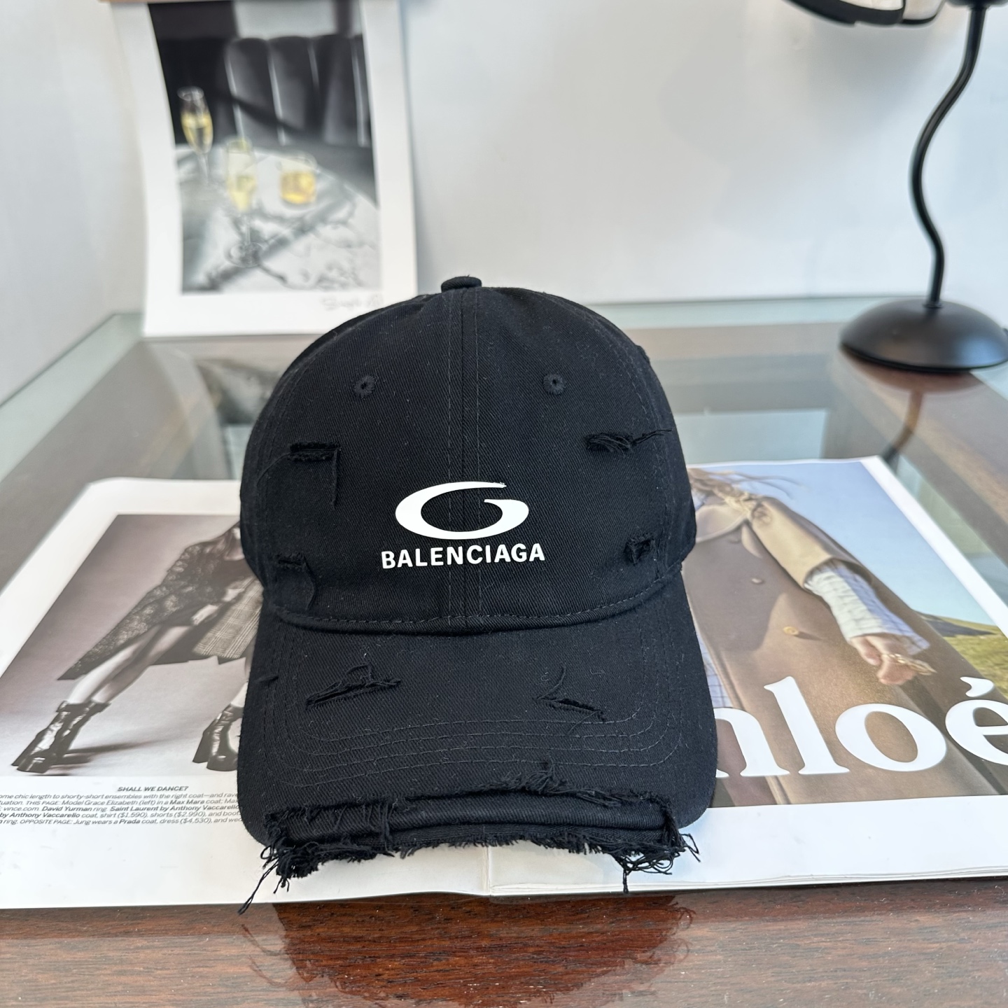 新品Balencia*a 巴黎世家字母新款棒球帽 现货秒发🧢简约时尚超级无敌好看的帽子！情侣款！