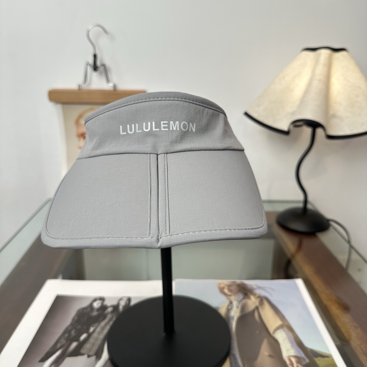 lululemon 防晒空顶帽子女夏季时尚大帽 檐遮阳帽防紫外线女
