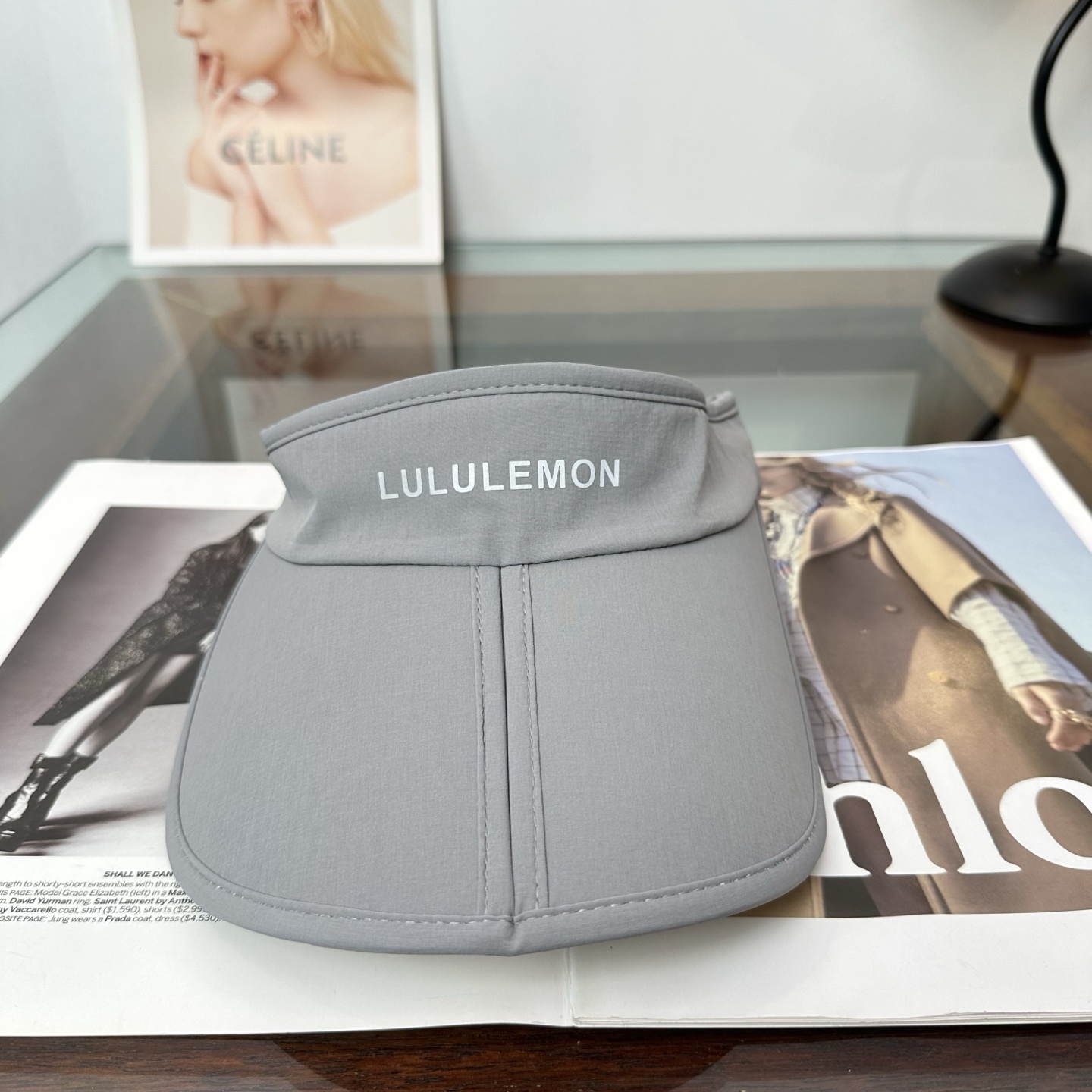 lululemon 防晒空顶帽子女夏季时尚大帽 檐遮阳帽防紫外线女