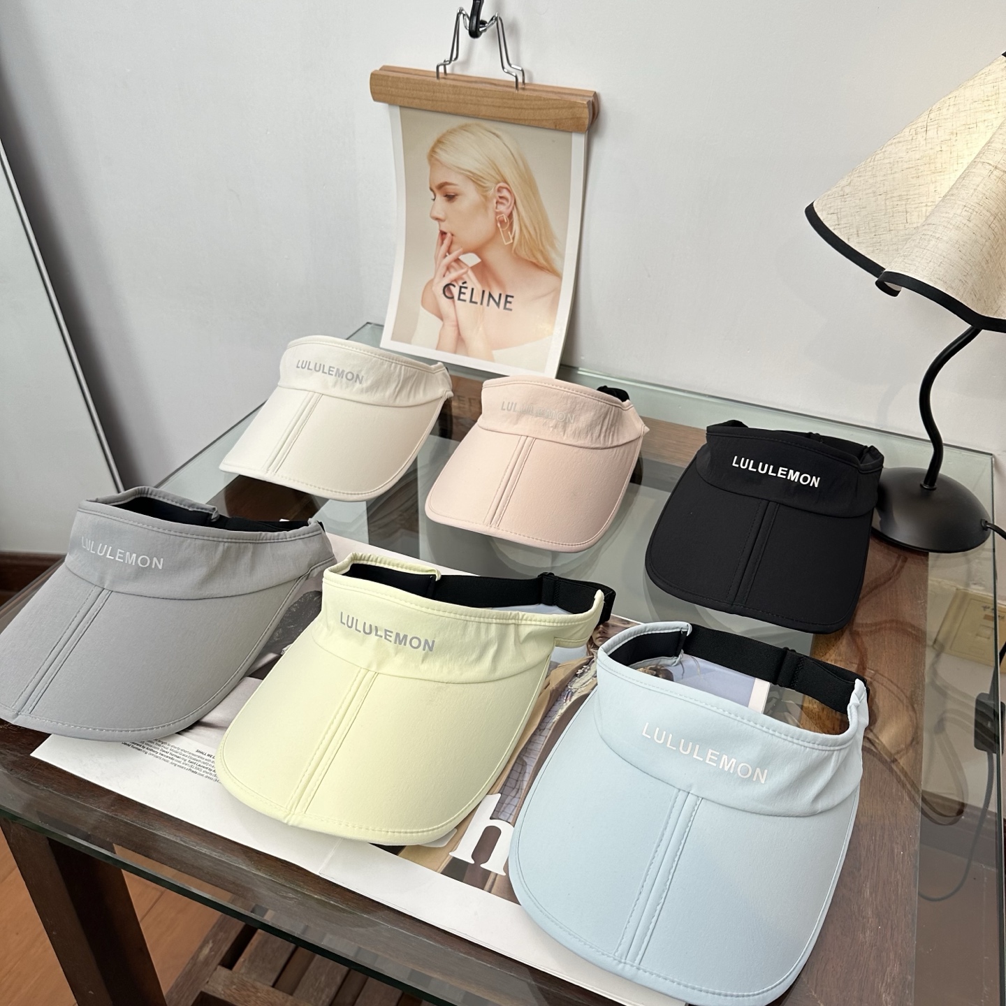 lululemon 防晒空顶帽子女夏季时尚大帽 檐遮阳帽防紫外线女