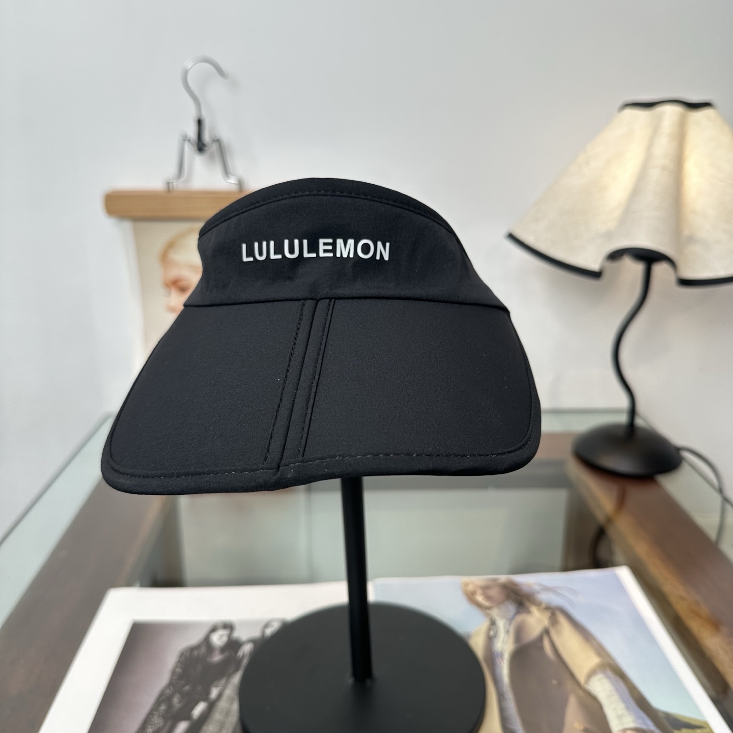 lululemon 防晒空顶帽子女夏季时尚大帽 檐遮阳帽防紫外线女