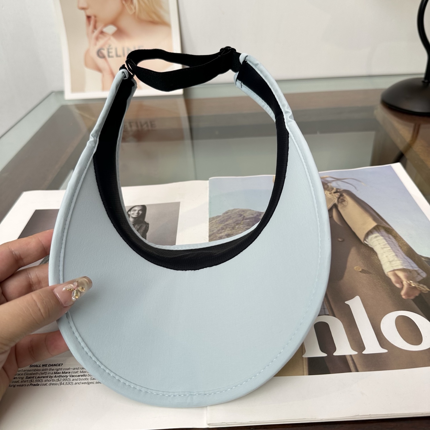 lululemon 防晒空顶帽子女夏季时尚大帽 檐遮阳帽防紫外线女