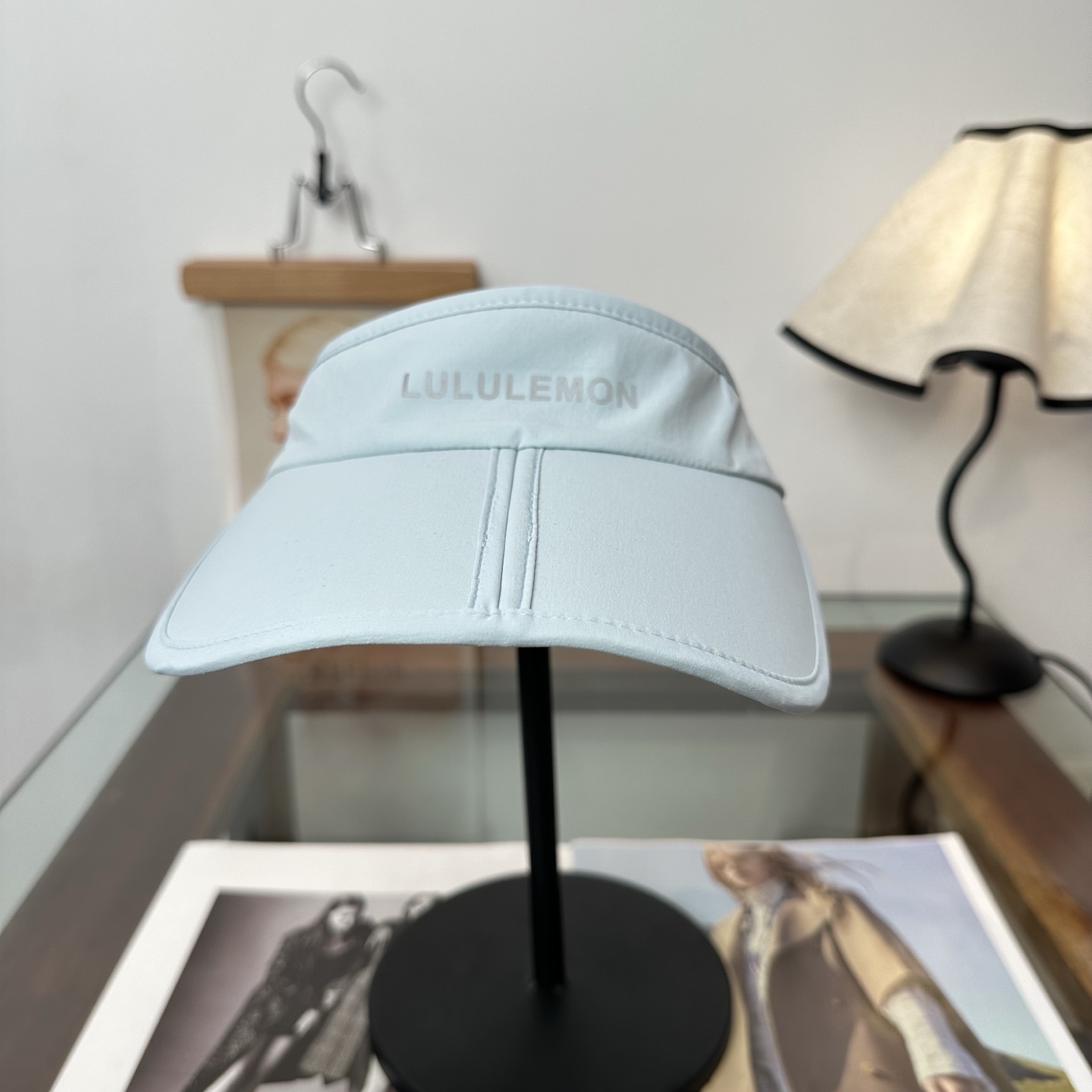 lululemon 防晒空顶帽子女夏季时尚大帽 檐遮阳帽防紫外线女
