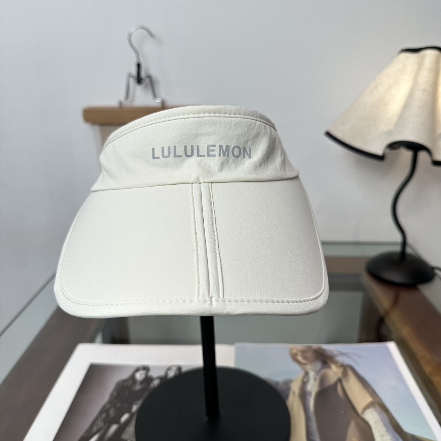 lululemon 防晒空顶帽子女夏季时尚大帽 檐遮阳帽防紫外线女