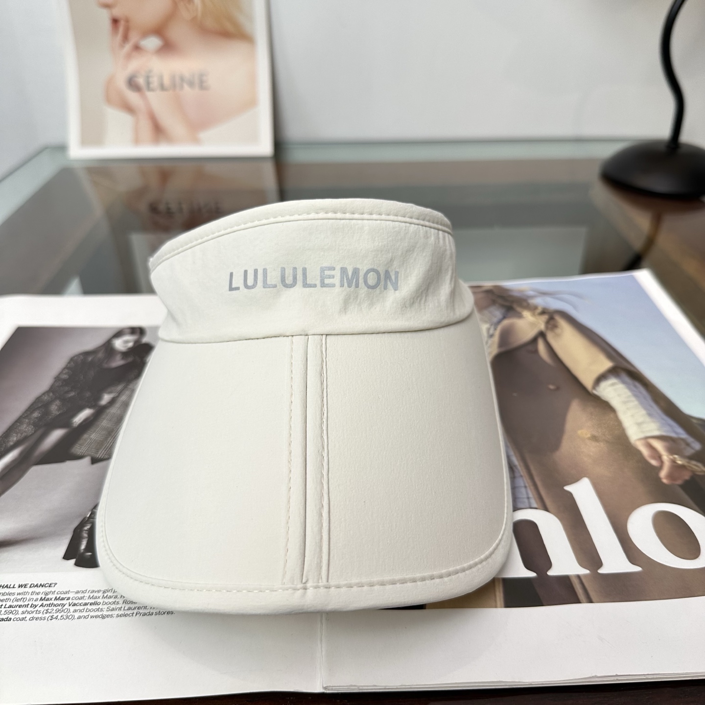 lululemon 防晒空顶帽子女夏季时尚大帽 檐遮阳帽防紫外线女
