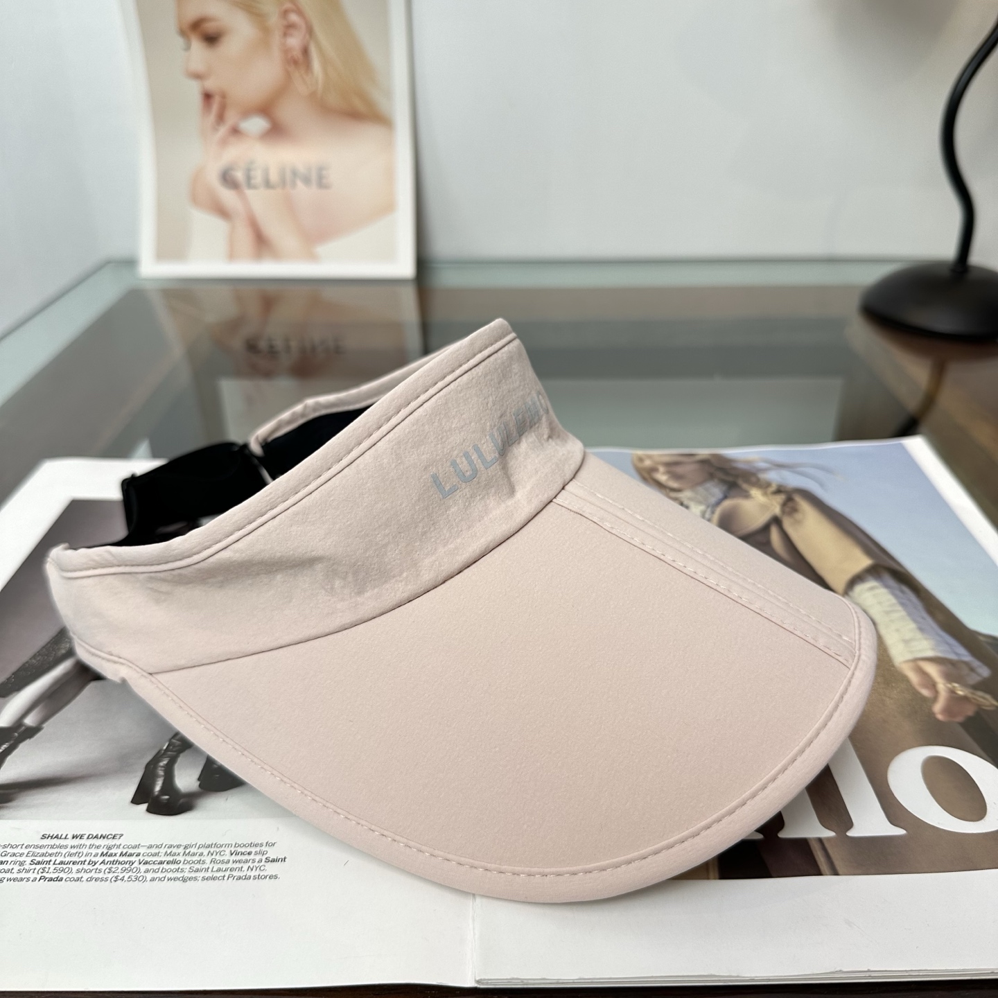 lululemon 防晒空顶帽子女夏季时尚大帽 檐遮阳帽防紫外线女
