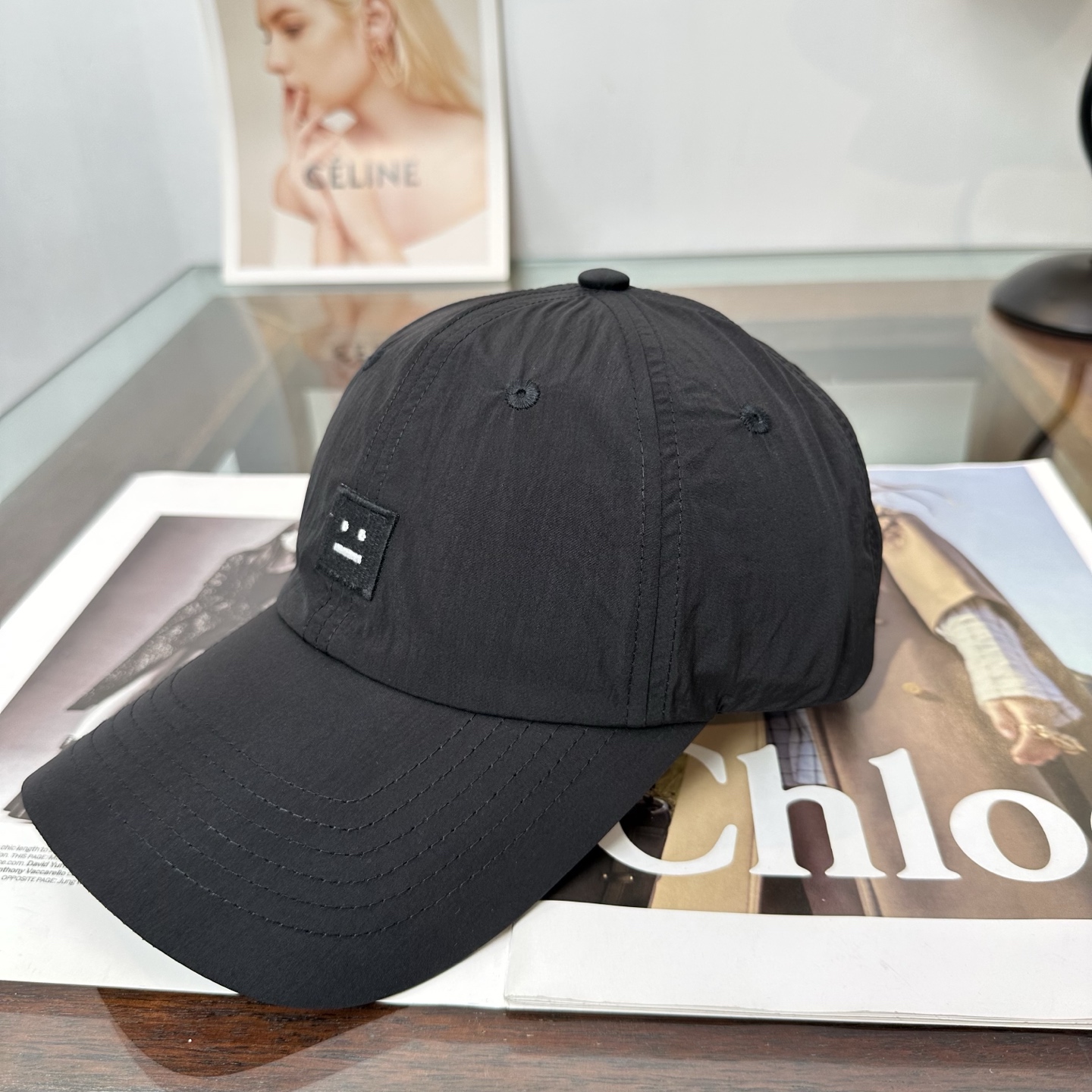 ACNE 棒球帽 纯色系给足街头风，时尚达人挚爱的色调 精选效果超完美！ 细节做工无可挑剔！男女同款！