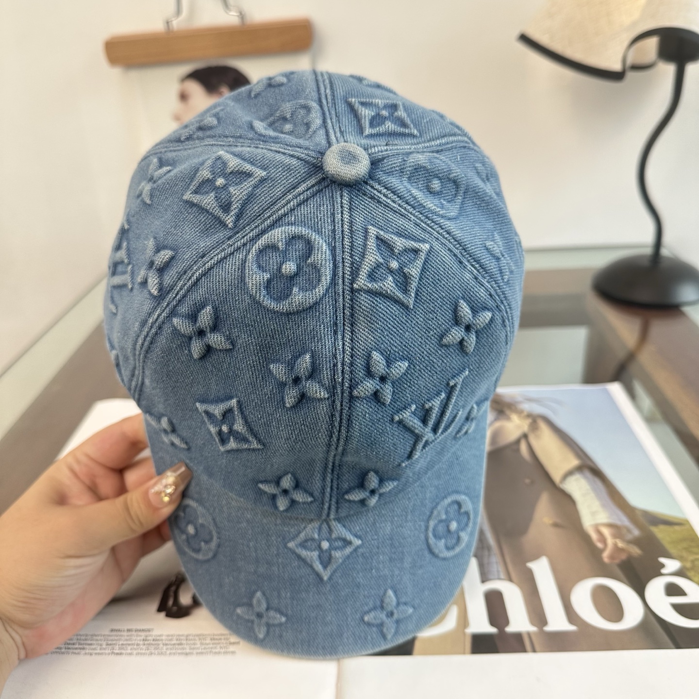 🧢路易威登棒球帽 LouisVuitton😍新款LV棒球帽，重工打造♥️高端大气，百搭款🤗男女通用！