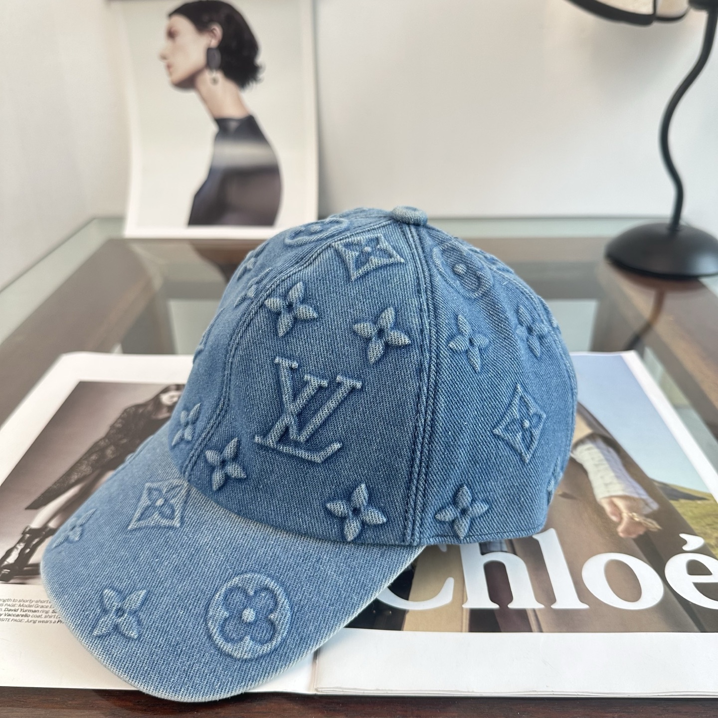 🧢路易威登棒球帽 LouisVuitton😍新款LV棒球帽，重工打造♥️高端大气，百搭款🤗男女通用！