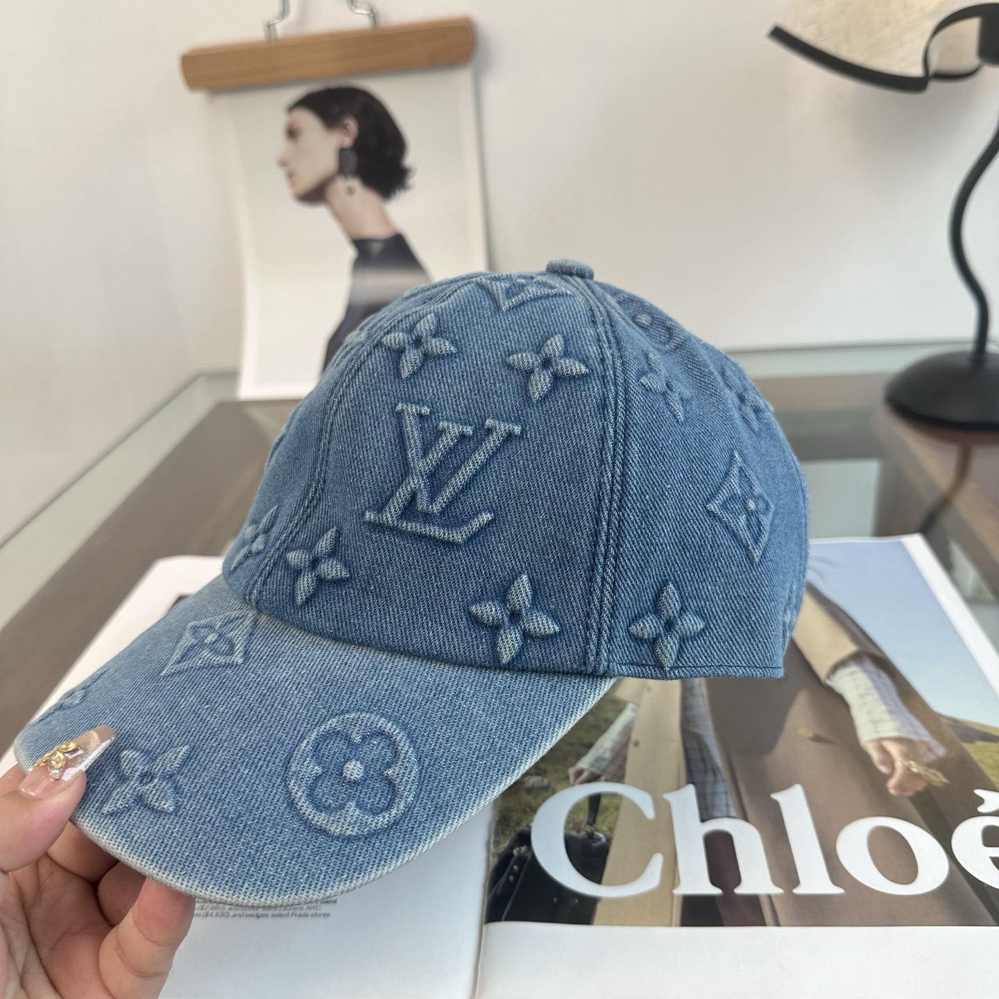 🧢路易威登棒球帽 LouisVuitton😍新款LV棒球帽，重工打造♥️高端大气，百搭款🤗男女通用！