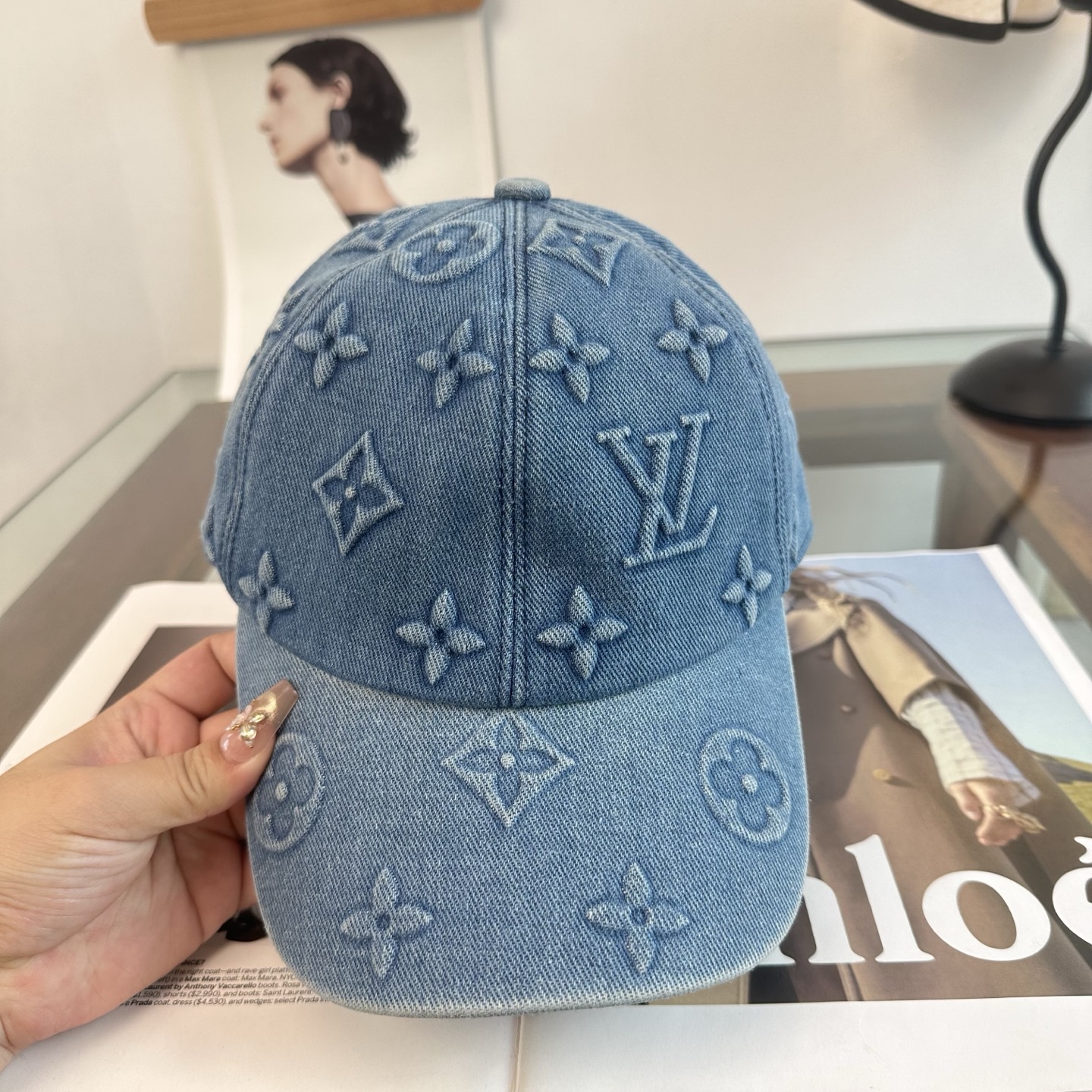 🧢路易威登棒球帽 LouisVuitton😍新款LV棒球帽，重工打造♥️高端大气，百搭款🤗男女通用！