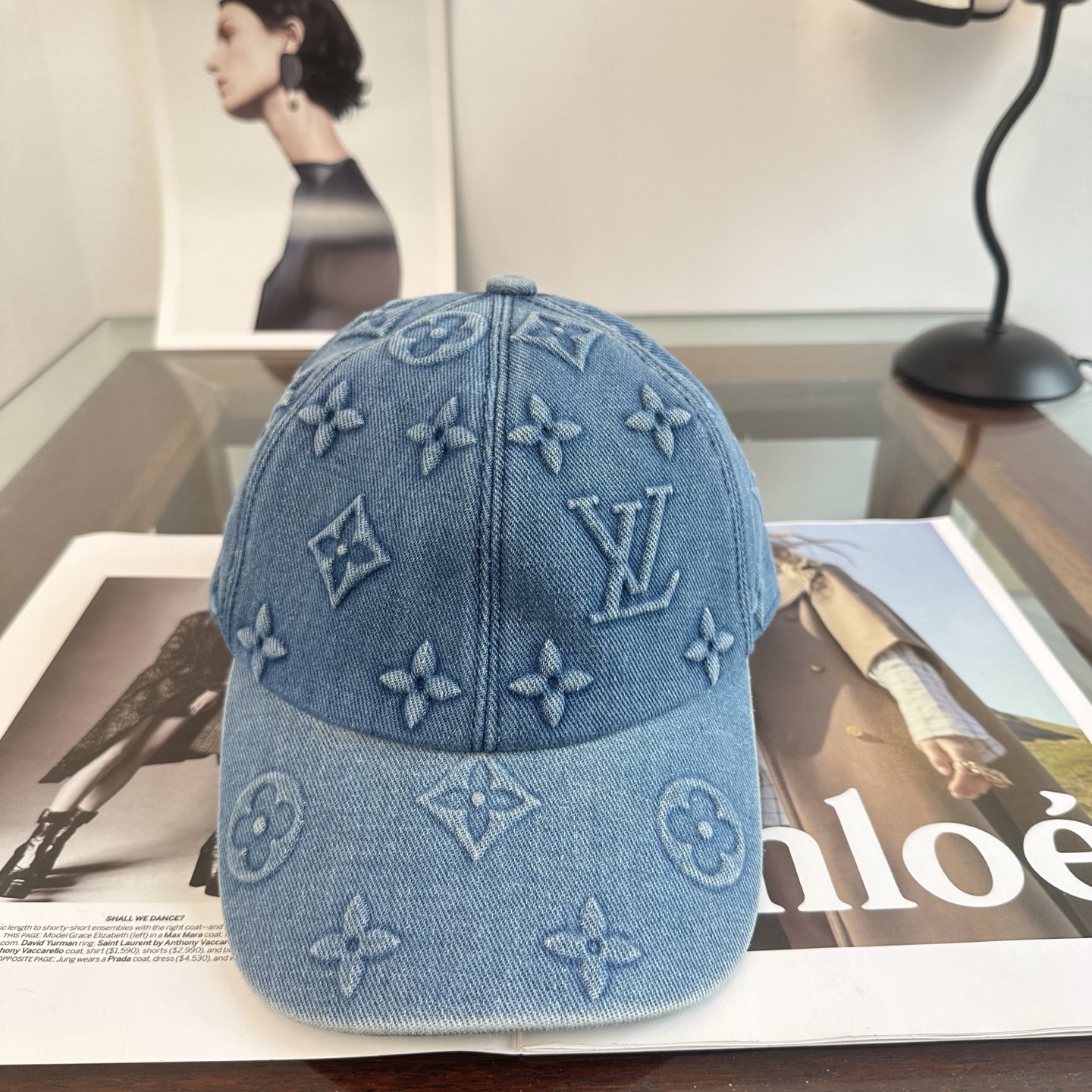 🧢路易威登棒球帽 LouisVuitton😍新款LV棒球帽，重工打造♥️高端大气，百搭款🤗男女通用！