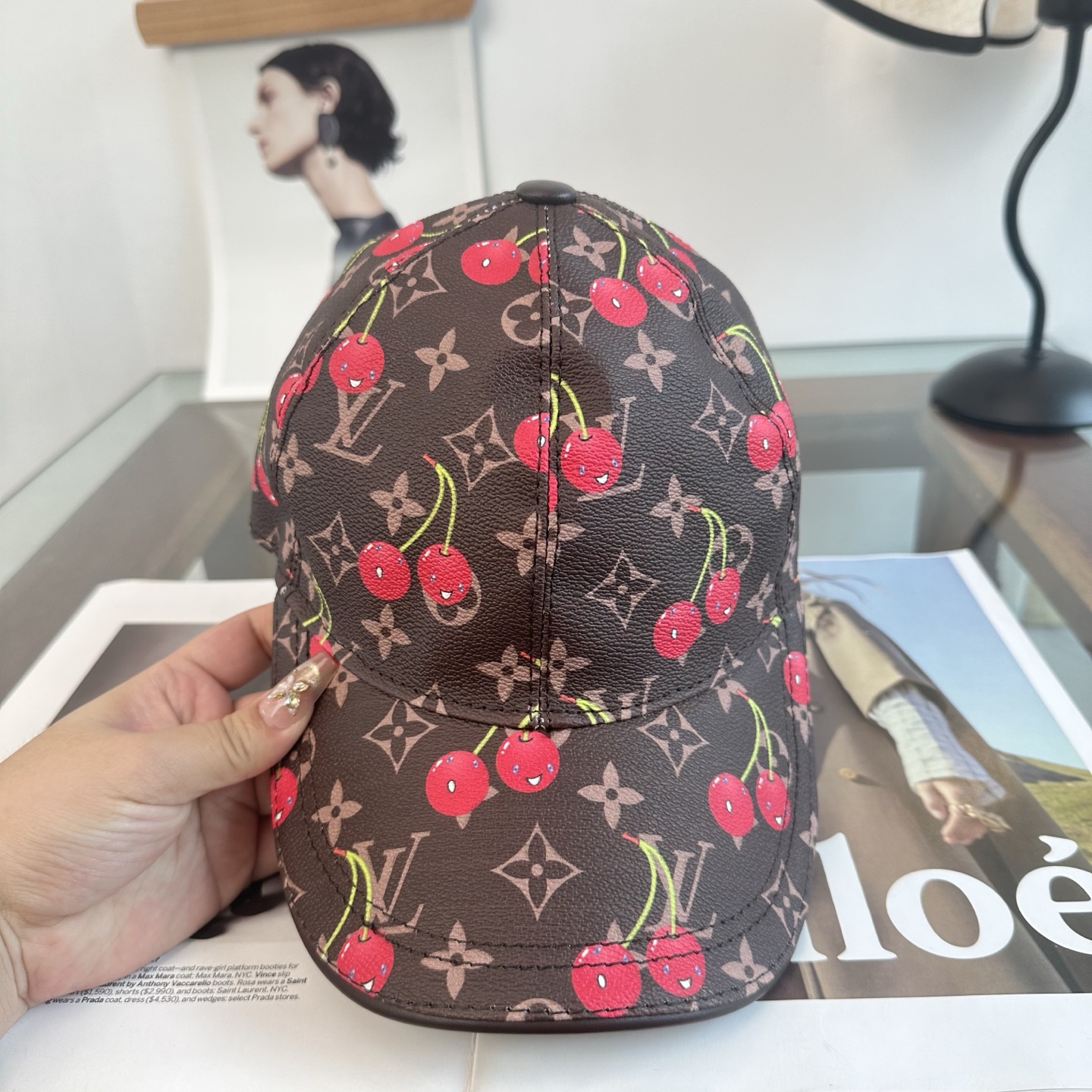 🧢路易威登棒球帽 LouisVuitton😍新款LV棒球帽，重工打造♥️高端大气，百搭款🤗男女通用！