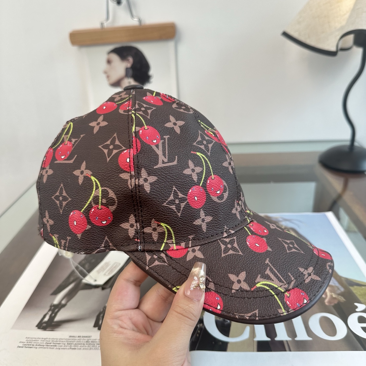 🧢路易威登棒球帽 LouisVuitton😍新款LV棒球帽，重工打造♥️高端大气，百搭款🤗男女通用！