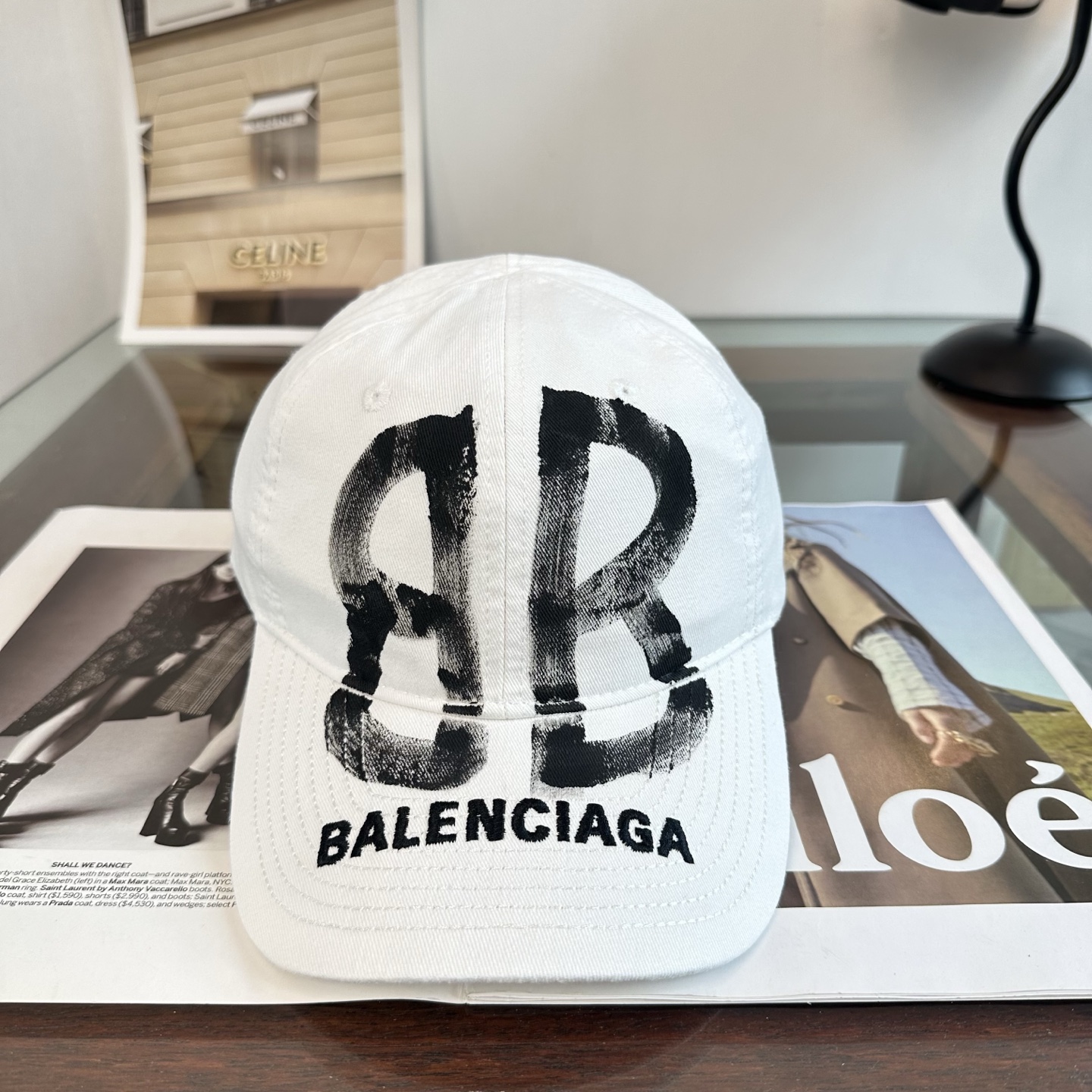 新品Balenciaga 巴黎世家字母新款棒球帽 现货秒发🧢简约时尚超级无敌好看的帽子！情侣款！