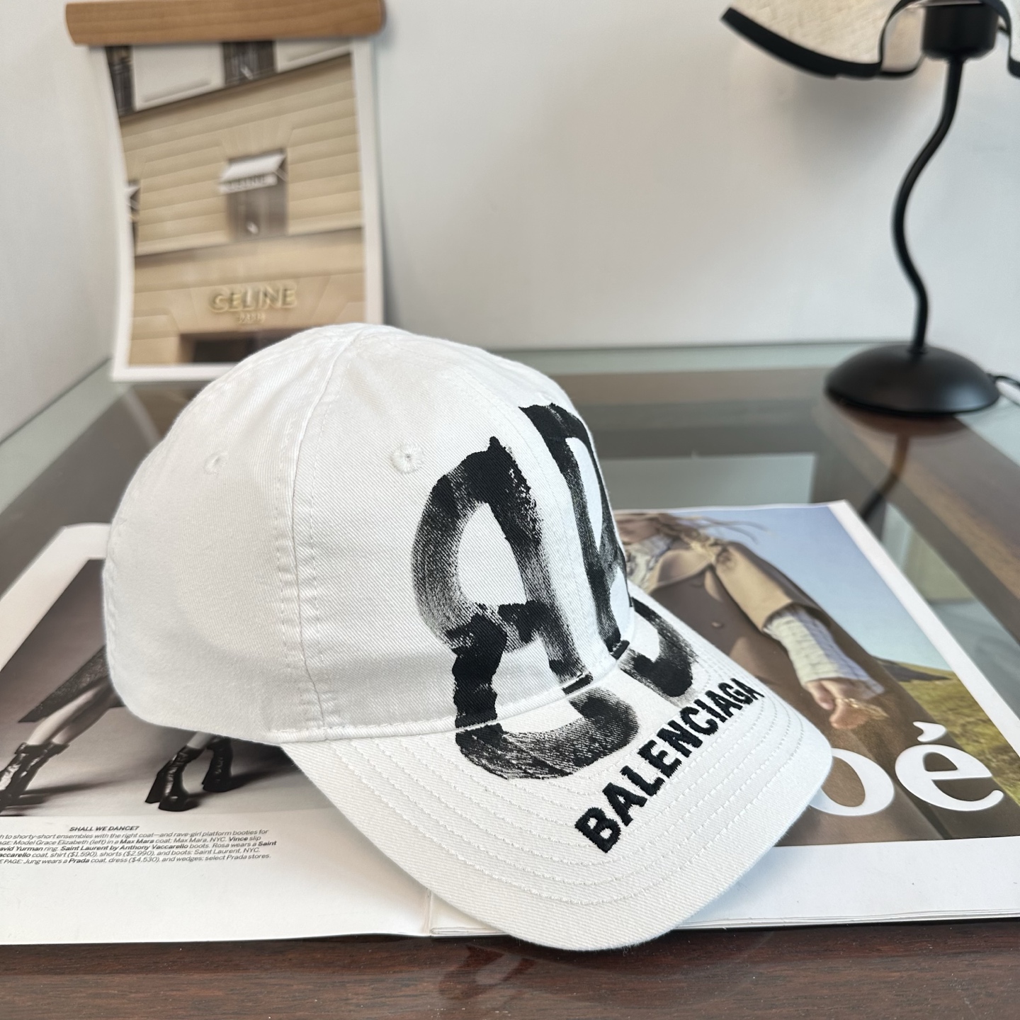 新品Balenciaga 巴黎世家字母新款棒球帽 现货秒发🧢简约时尚超级无敌好看的帽子！情侣款！