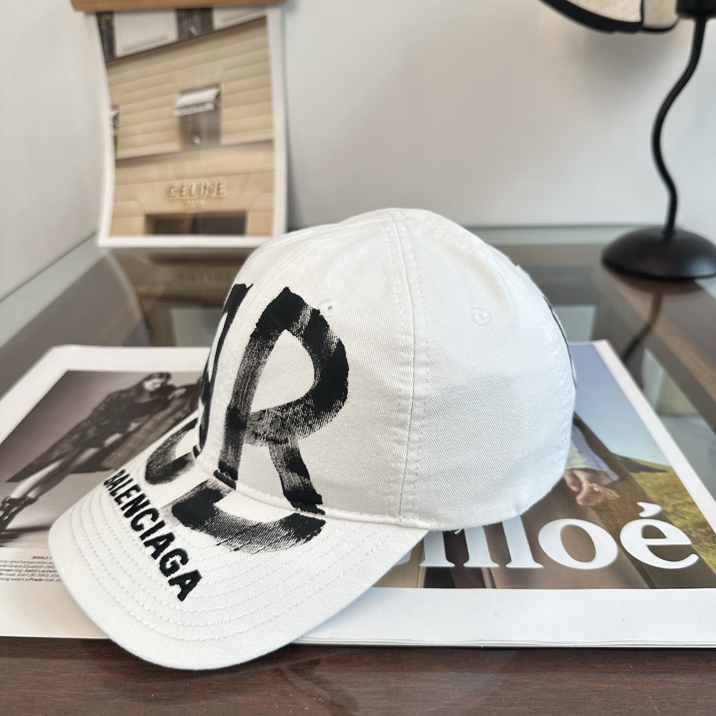 新品Balenciaga 巴黎世家字母新款棒球帽 现货秒发🧢简约时尚超级无敌好看的帽子！情侣款！