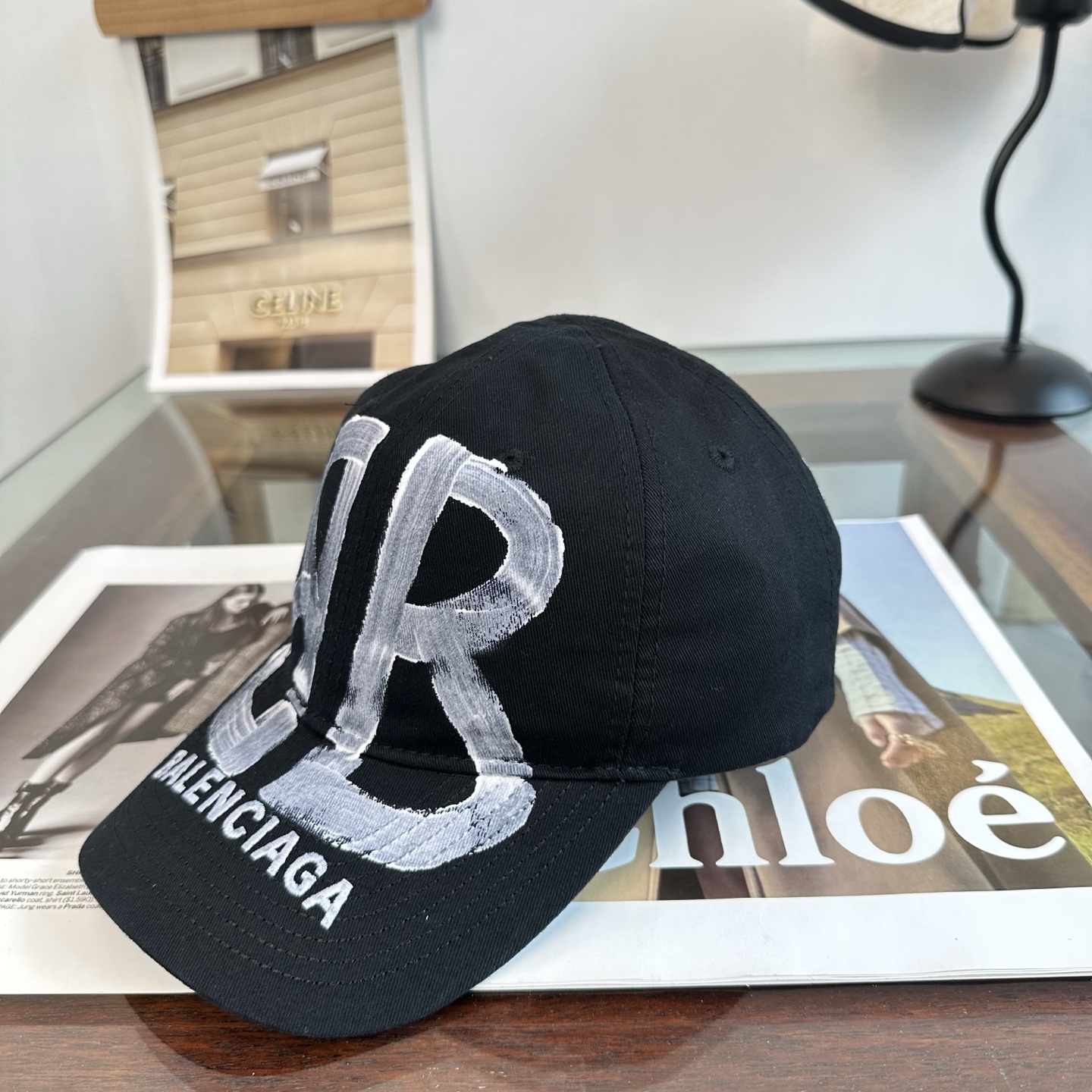 新品Balenciaga 巴黎世家字母新款棒球帽 现货秒发🧢简约时尚超级无敌好看的帽子！情侣款！