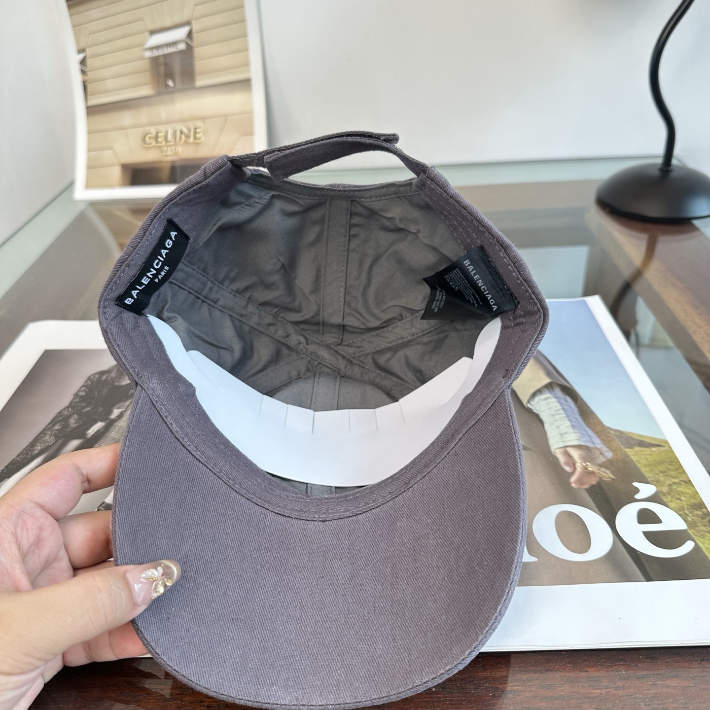 新品Balenciaga 巴黎世家字母新款棒球帽 现货秒发🧢简约时尚超级无敌好看的帽子！情侣款！