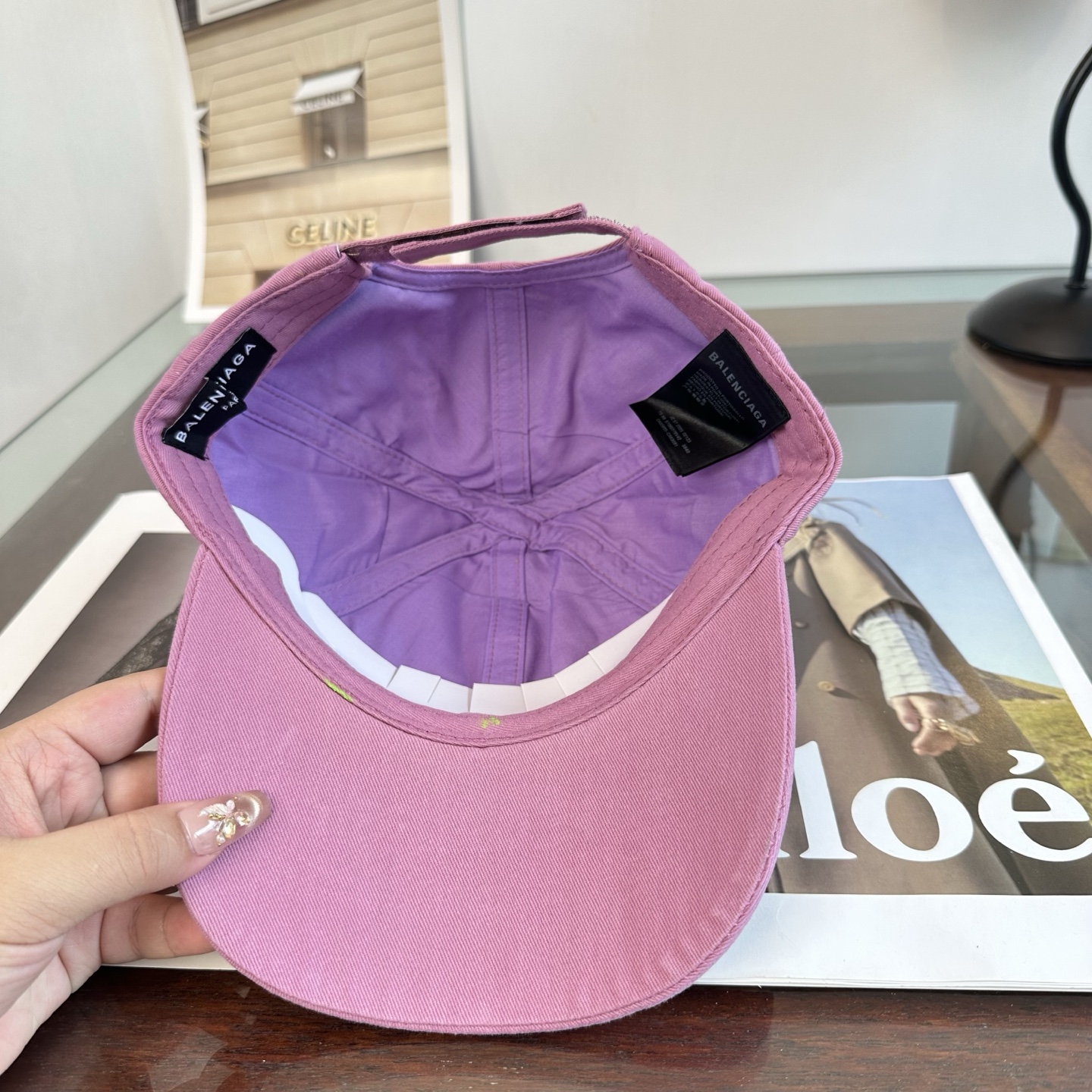 新品Balenciaga 巴黎世家字母新款棒球帽 现货秒发🧢简约时尚超级无敌好看的帽子！情侣款！