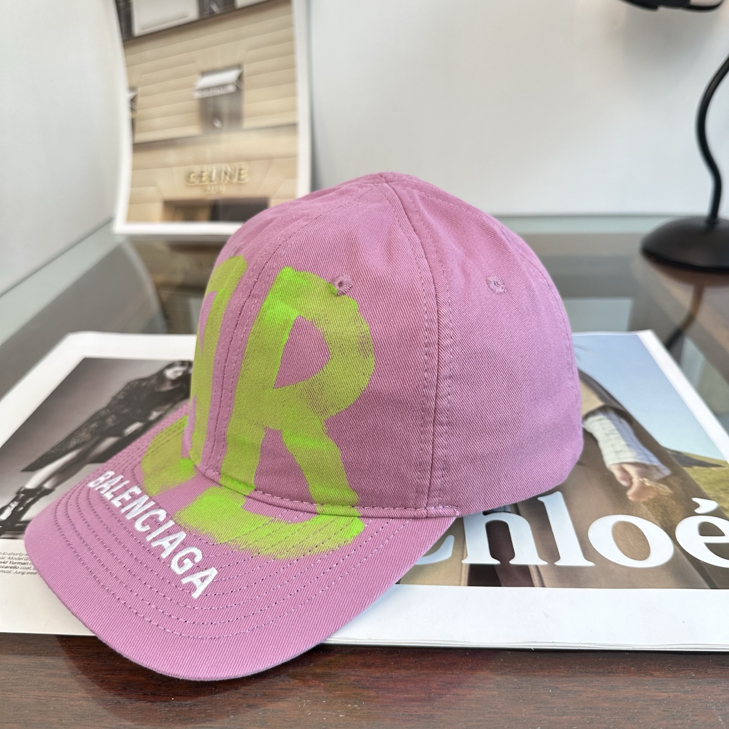 新品Balenciaga 巴黎世家字母新款棒球帽 现货秒发🧢简约时尚超级无敌好看的帽子！情侣款！