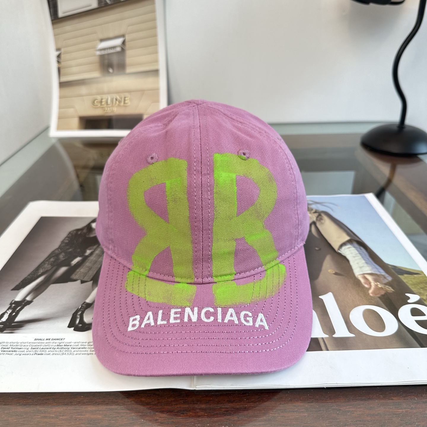 新品Balenciaga 巴黎世家字母新款棒球帽 现货秒发🧢简约时尚超级无敌好看的帽子！情侣款！