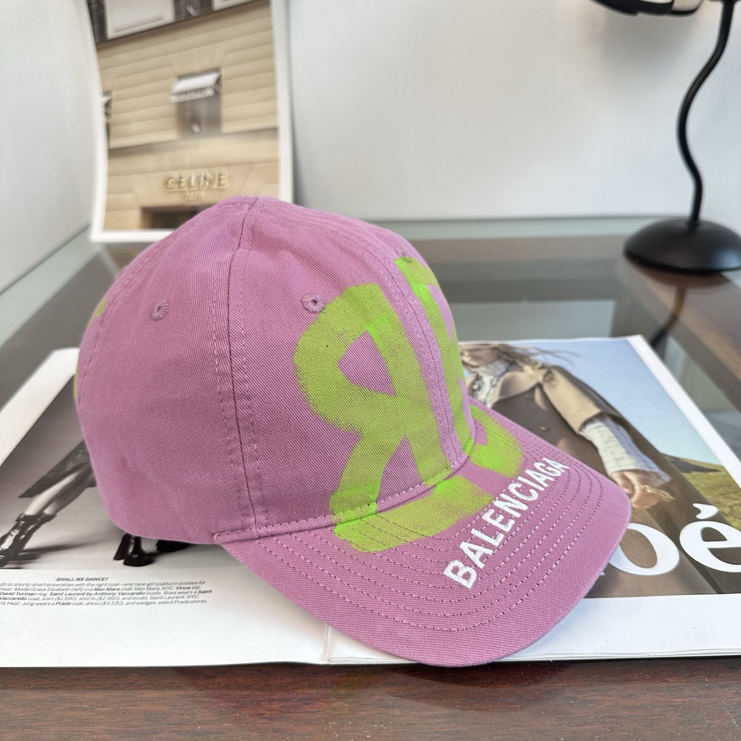 新品Balenciaga 巴黎世家字母新款棒球帽 现货秒发🧢简约时尚超级无敌好看的帽子！情侣款！