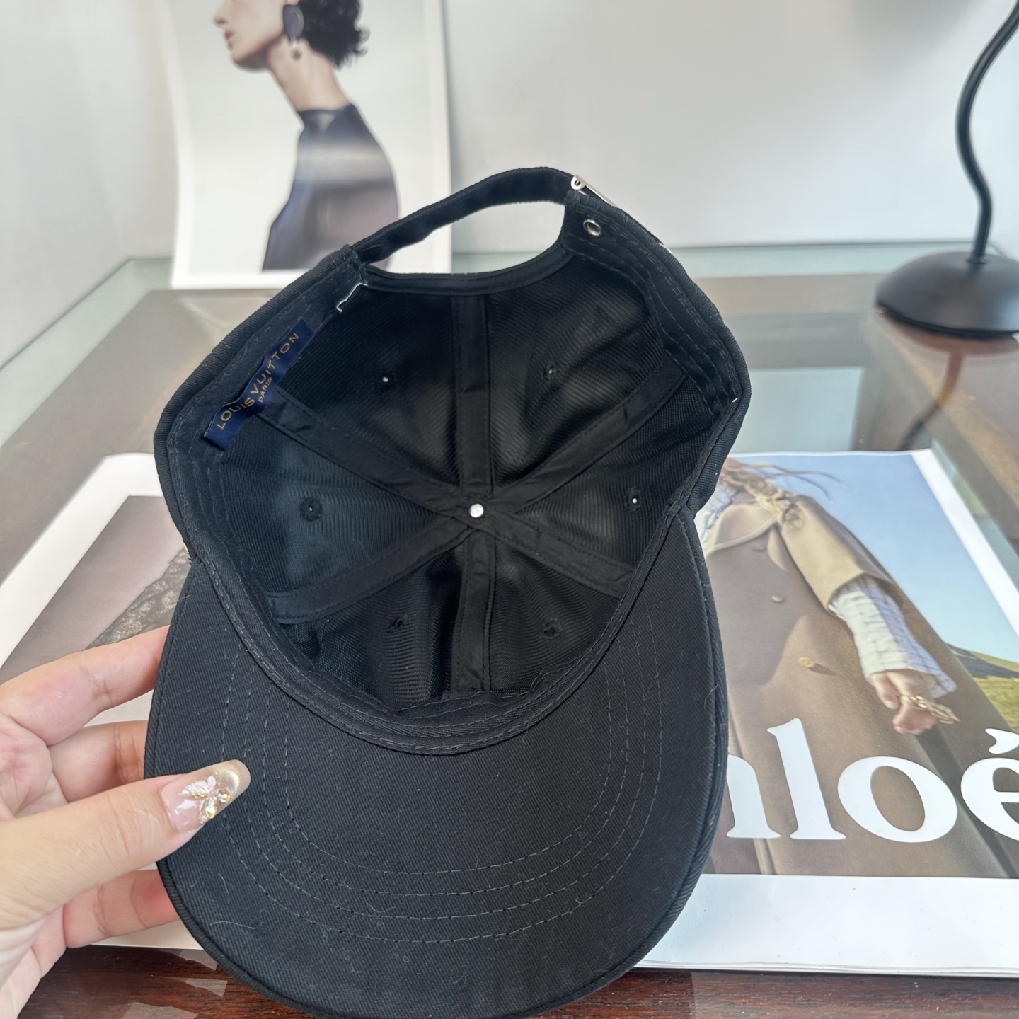 🧢路易威登棒球帽 LouisVuitton😍新款LV棒球帽，重工打造♥️高端大气，百搭款🤗男女通用！