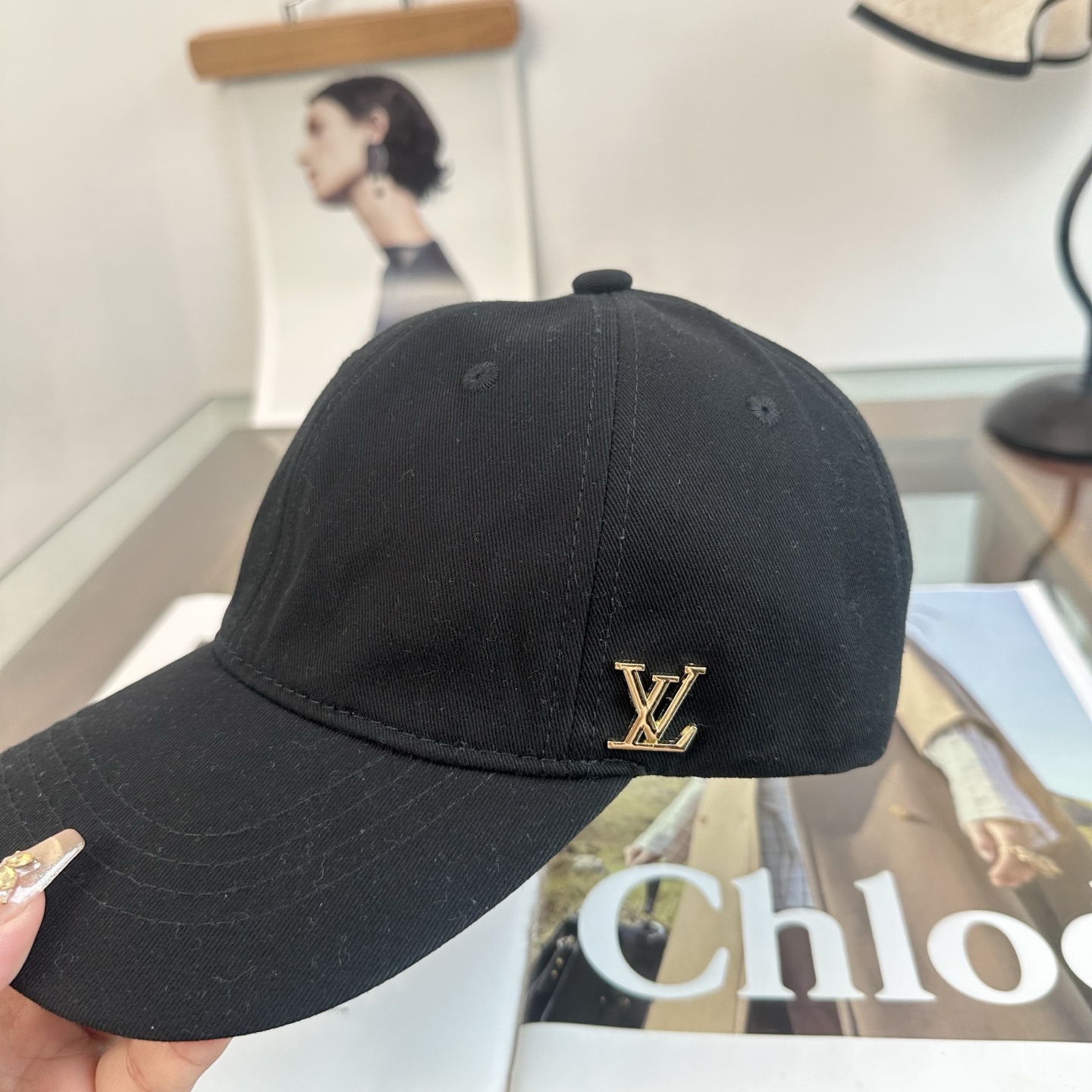 🧢路易威登棒球帽 LouisVuitton😍新款LV棒球帽，重工打造♥️高端大气，百搭款🤗男女通用！