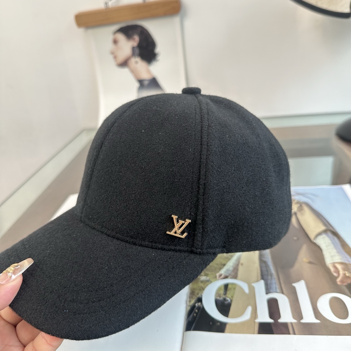 🧢路易威登棒球帽 LouisVuitton😍新款LV棒球帽，重工打造♥️高端大气，百搭款🤗男女通用！