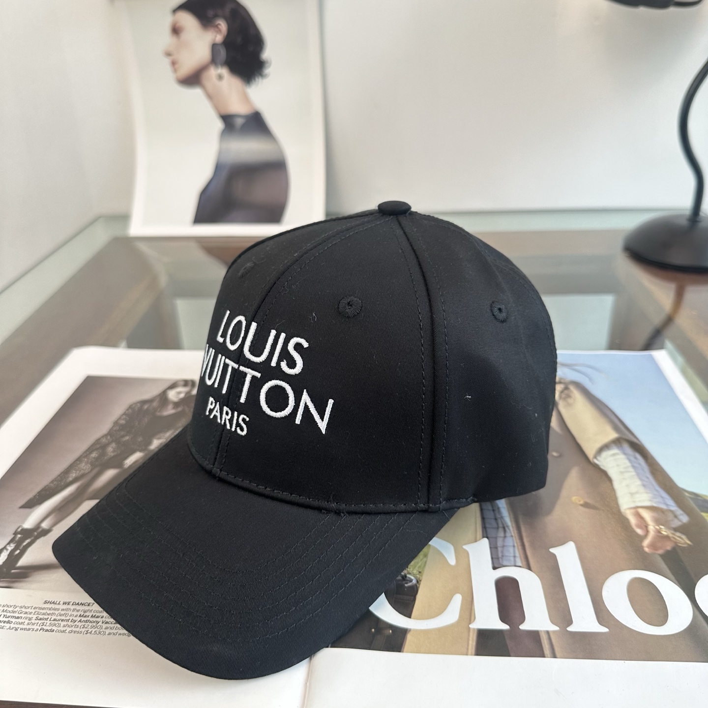 🧢路易威登棒球帽 LouisVuitton😍新款LV棒球帽，重工打造♥️高端大气，百搭款🤗男女通用！