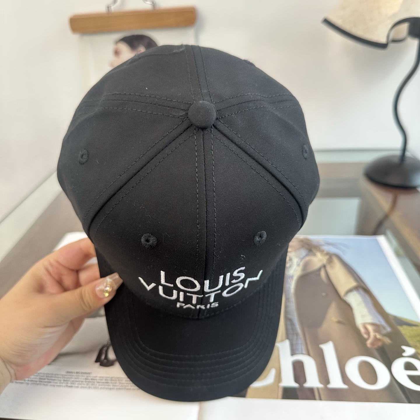 🧢路易威登棒球帽 LouisVuitton😍新款LV棒球帽，重工打造♥️高端大气，百搭款🤗男女通用！